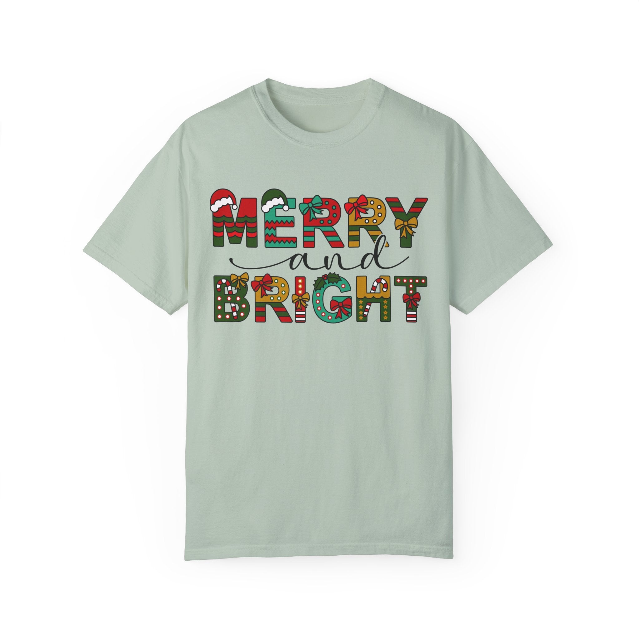 Merry and Bright Shirt, Christmas Tshirt, Family Christmas Shirt, Christmas Shirts for Women, Merry Christmas Shirt