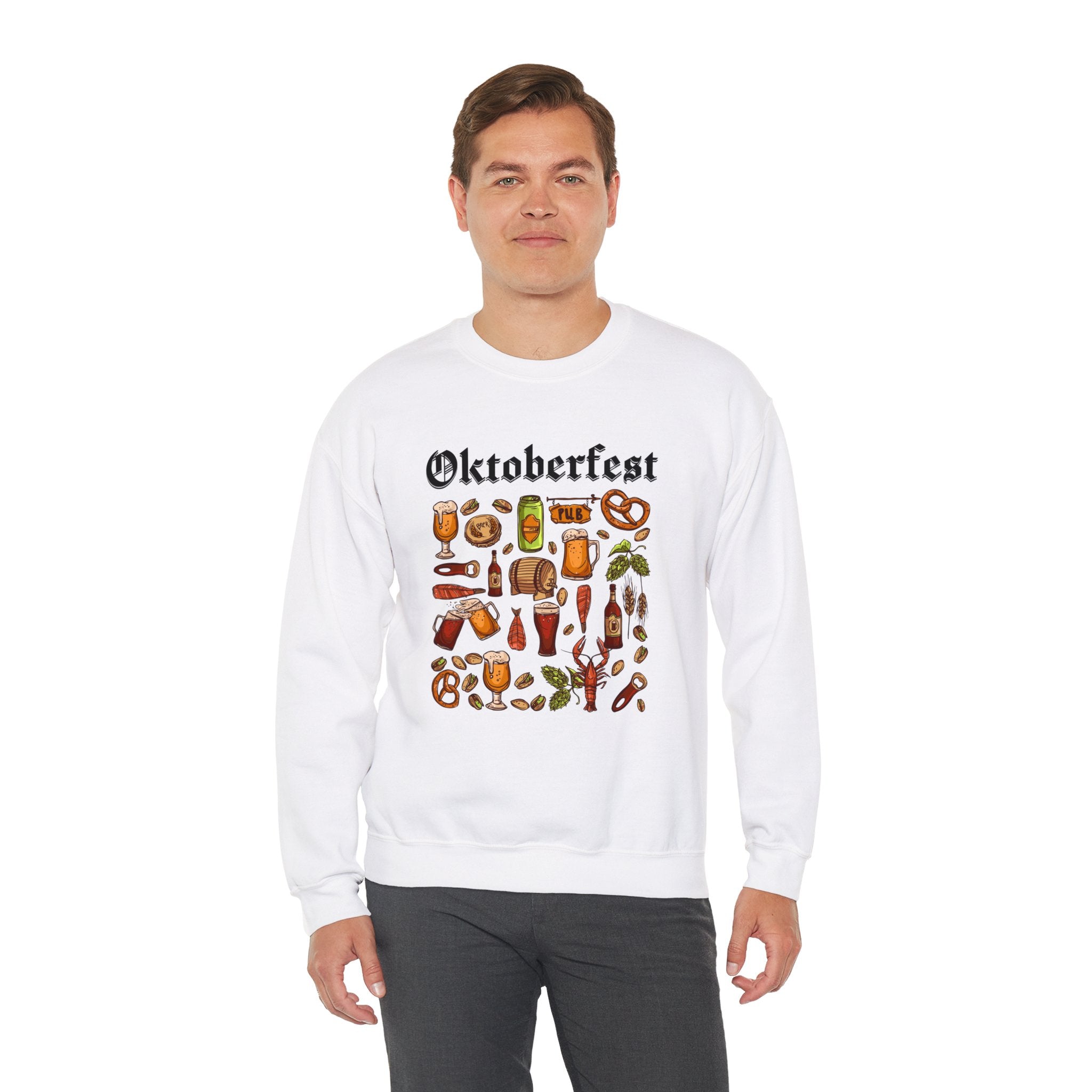 Oktoberfest Beer Festival Sweatshirt, Beer Drinking Oktoberfest Party Shirt, German Oktoberfest Shirt, Funny Oktoberfest Sweater