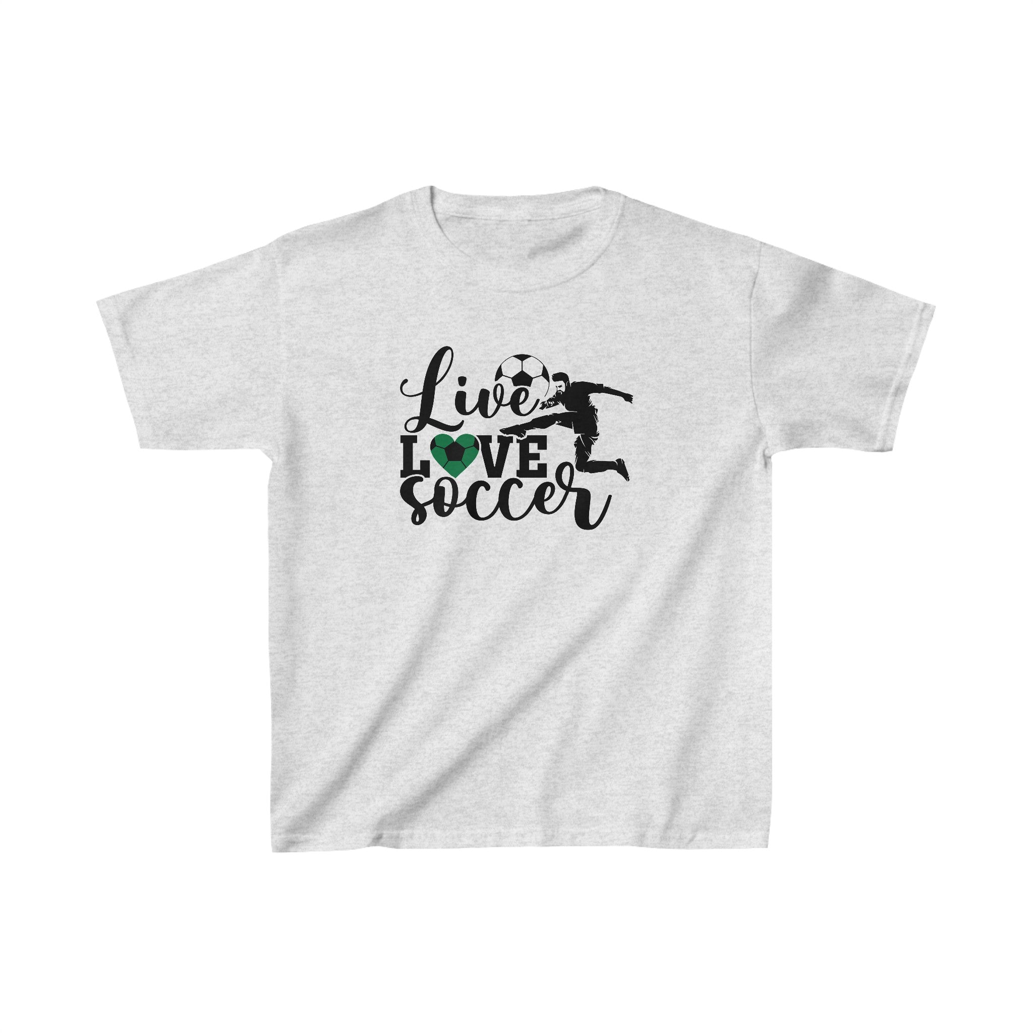 Live Love Soccer Shirt, Funny Sport Boy and Kid, Love Soccer Kid Shirt, Little Soccer Gift, Gift for Kids