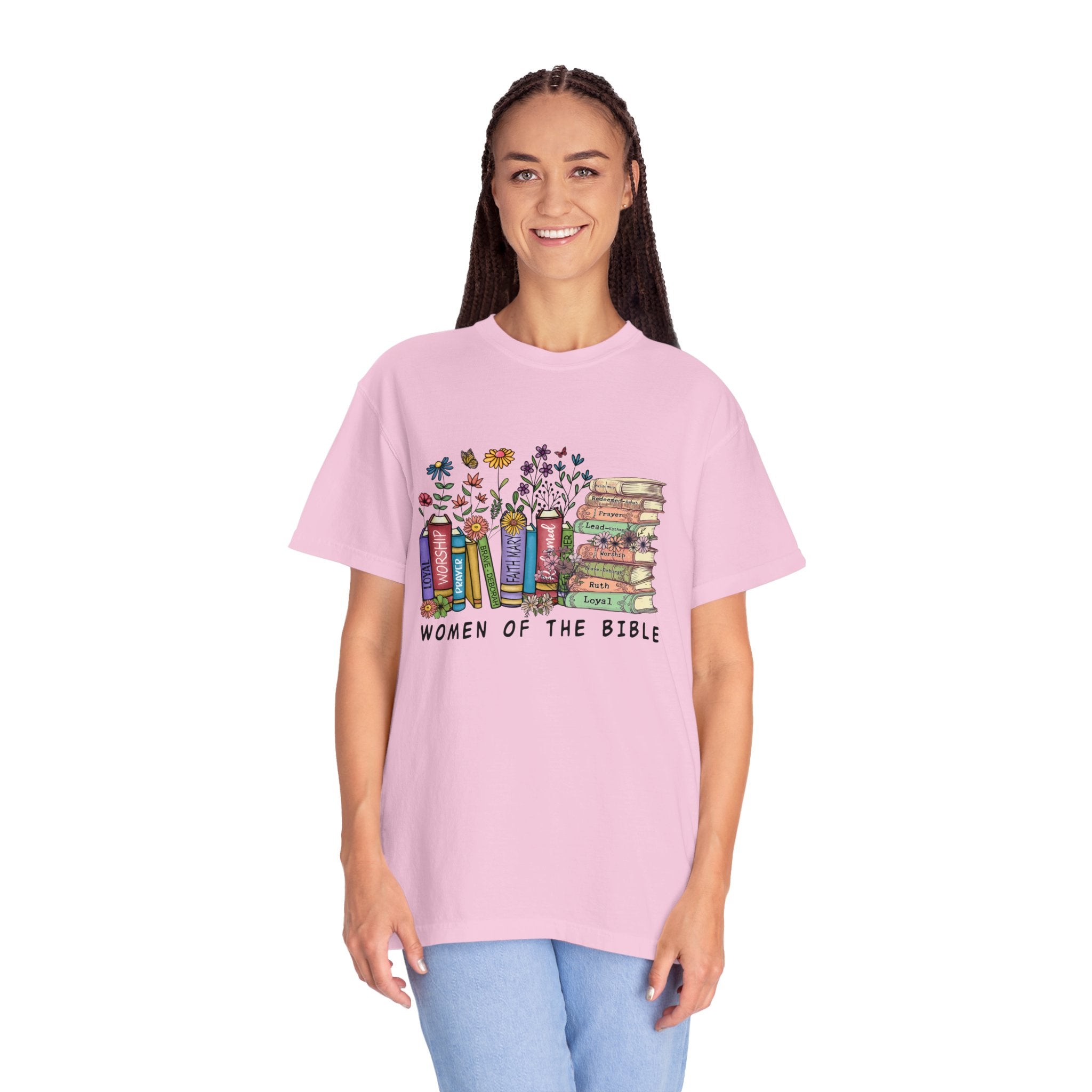 Women Of The Bible Shirt, Christian Women Tee, Bible Verse Shirt, Book Lover Shirt, Floral Shirt, Jesus Shirt, Bible Quote Shirt, Religious Tee