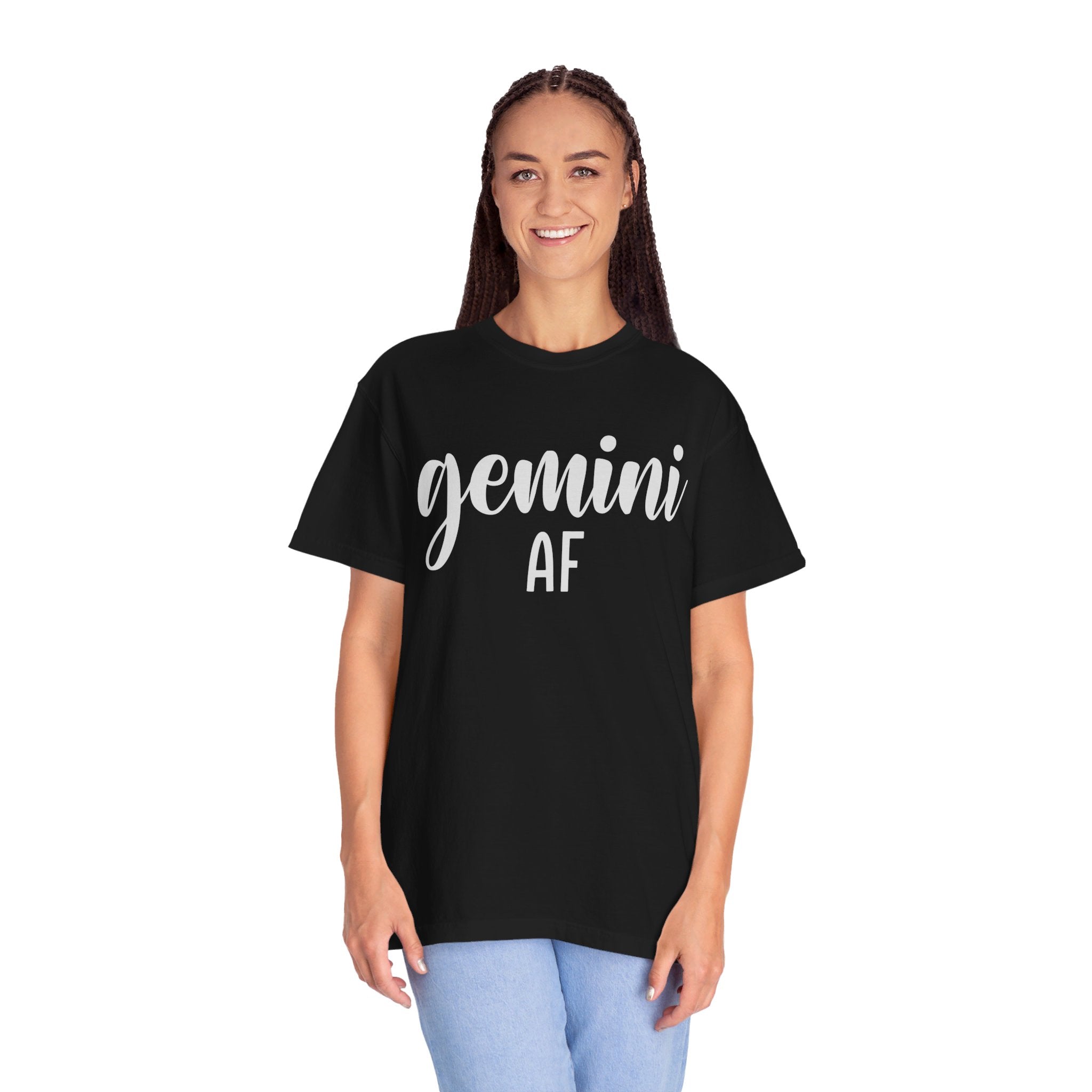 Gemini AF Shirt, Gemini Shirt, Gemini Sign Tshirt, Gemini Gifts, Gemini Birthday Gift, Zodiac Shirt, Astrology Shirt