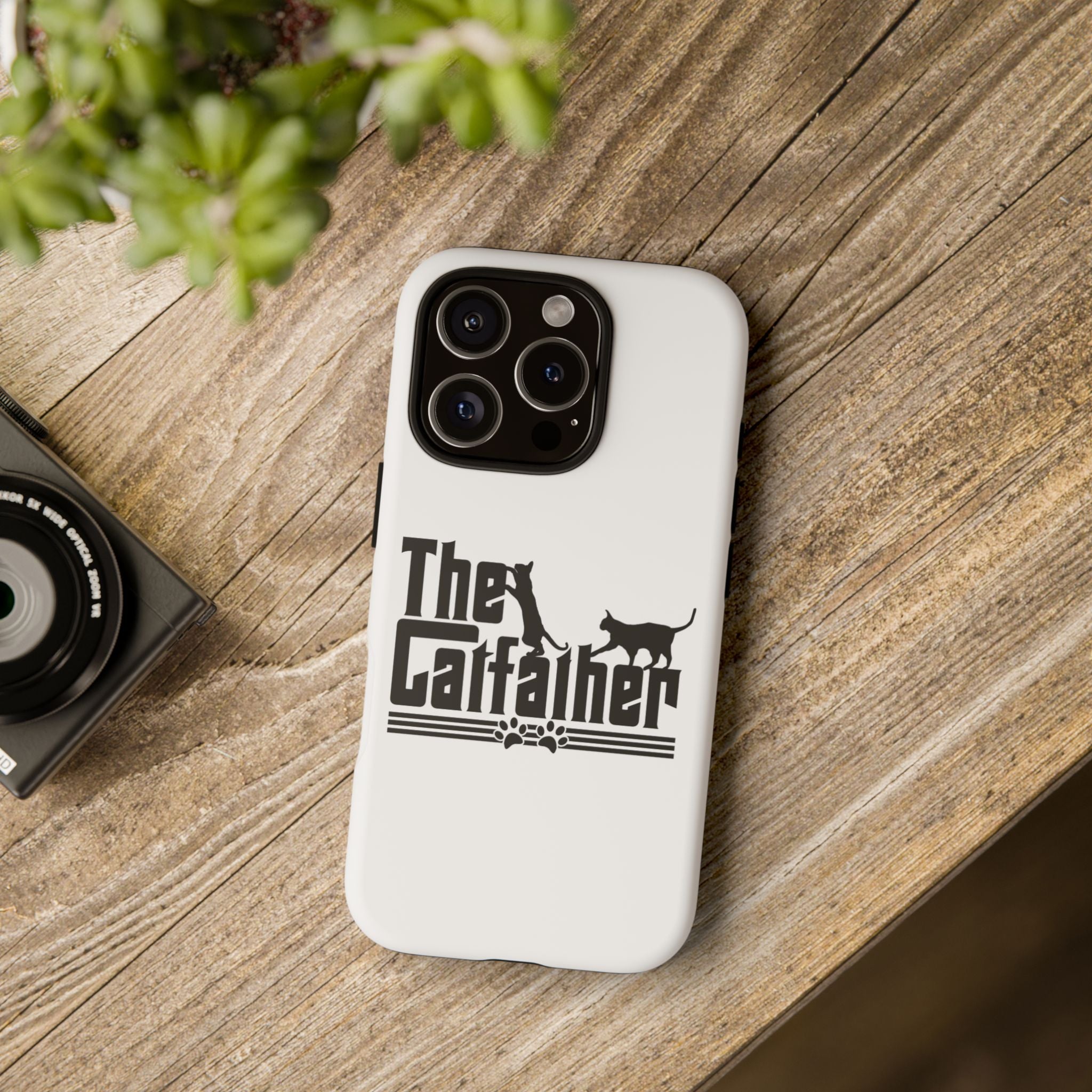 The Catfather Tough Phone Case for Iphone, Google Pixel & Samsung Galaxy