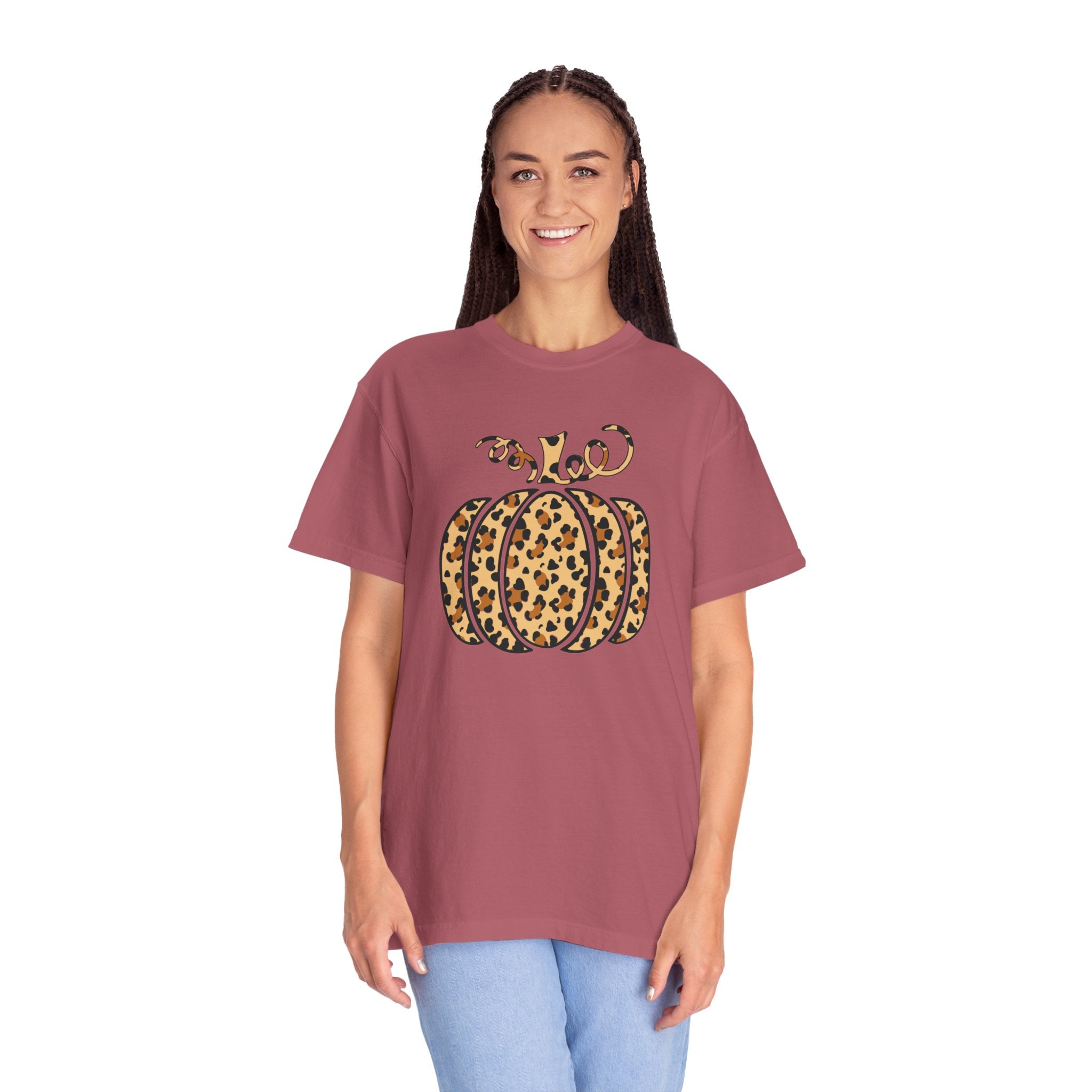 Leopard Pumpkin T-Shirt, Cheetah Pumpkin Shirt, Thanksgiving Shirt, Thankful Shirt, Fall Shirt, Hello Pumpkin