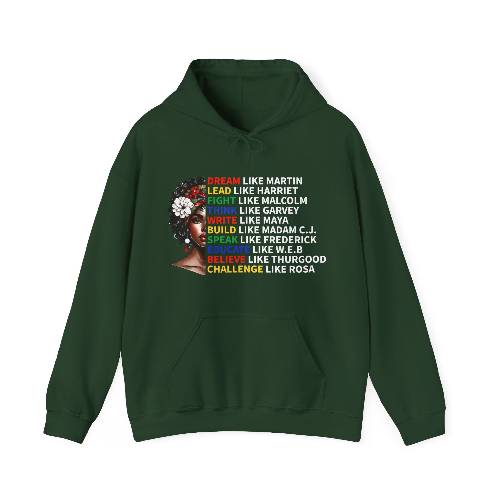 Dream Like Martin Hoodie, Black History Month Hoodie, Black Lives Matter, African American Shirt, Equality Sweater, BLM Shirt Gift