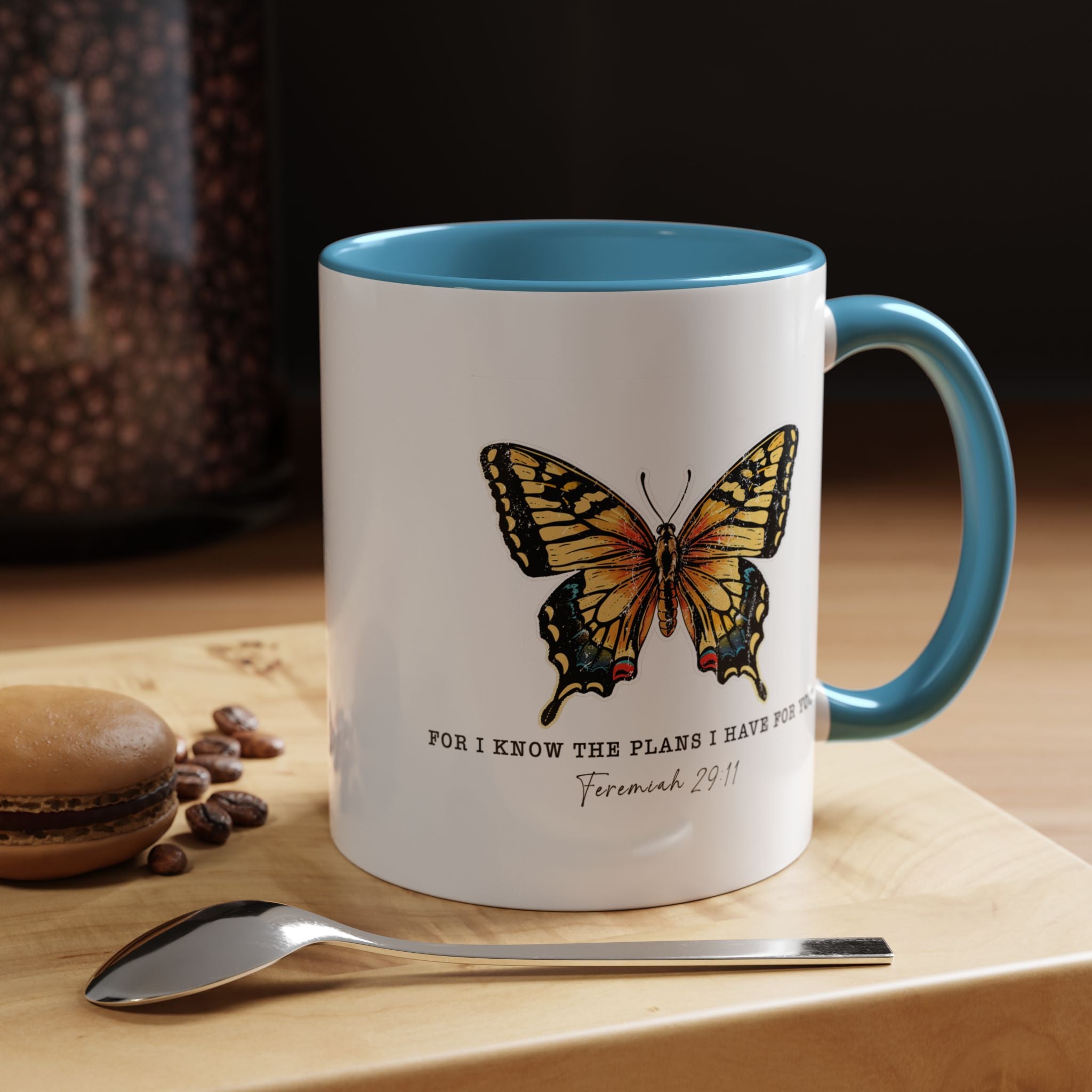 Religious Coffee Mug, Jesus Mug, For I Know The Plans I Have For You, Christian Cup, Faith Mug, Bible Verse