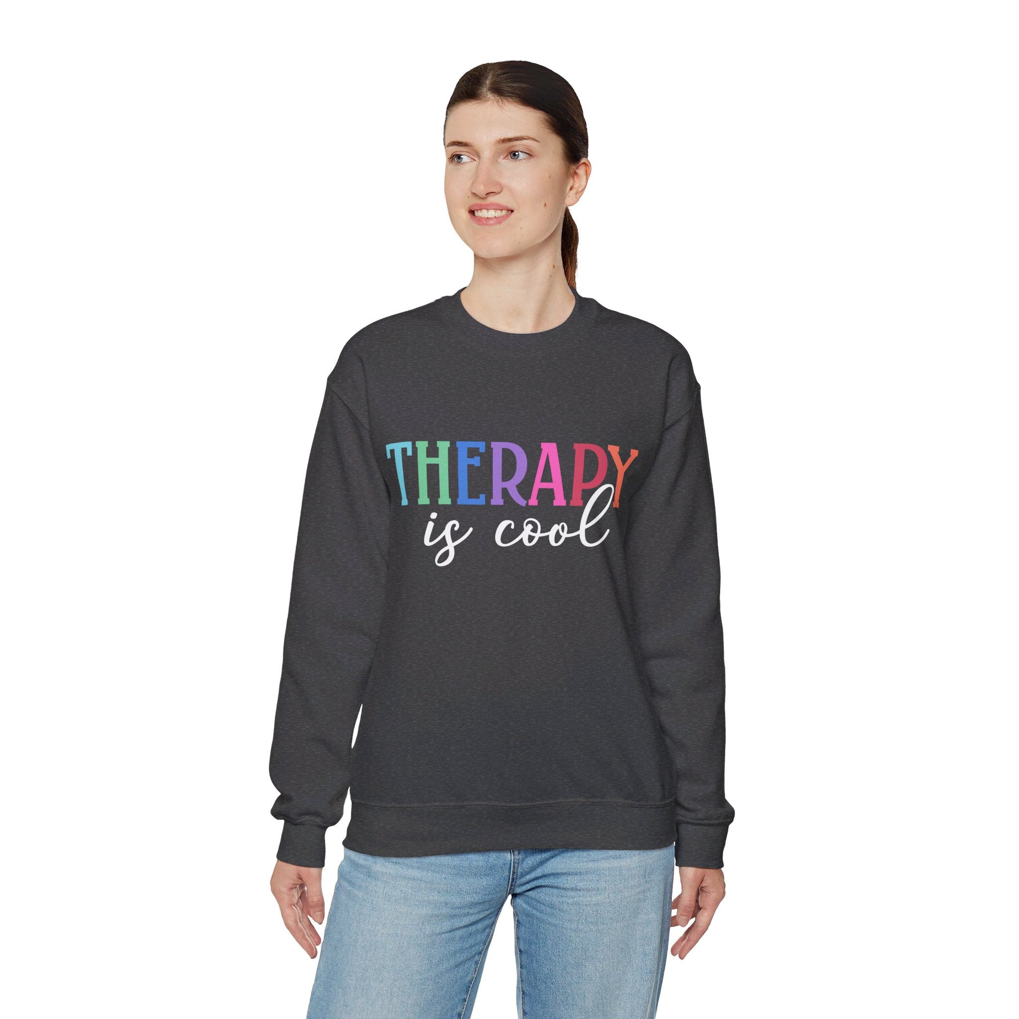 Therapist Sweatshirt, Therapy is cool Sweatshirt, Therapy is Cool shirt, Mental Health Matters, Therapist Shirt, Gift for Therapist