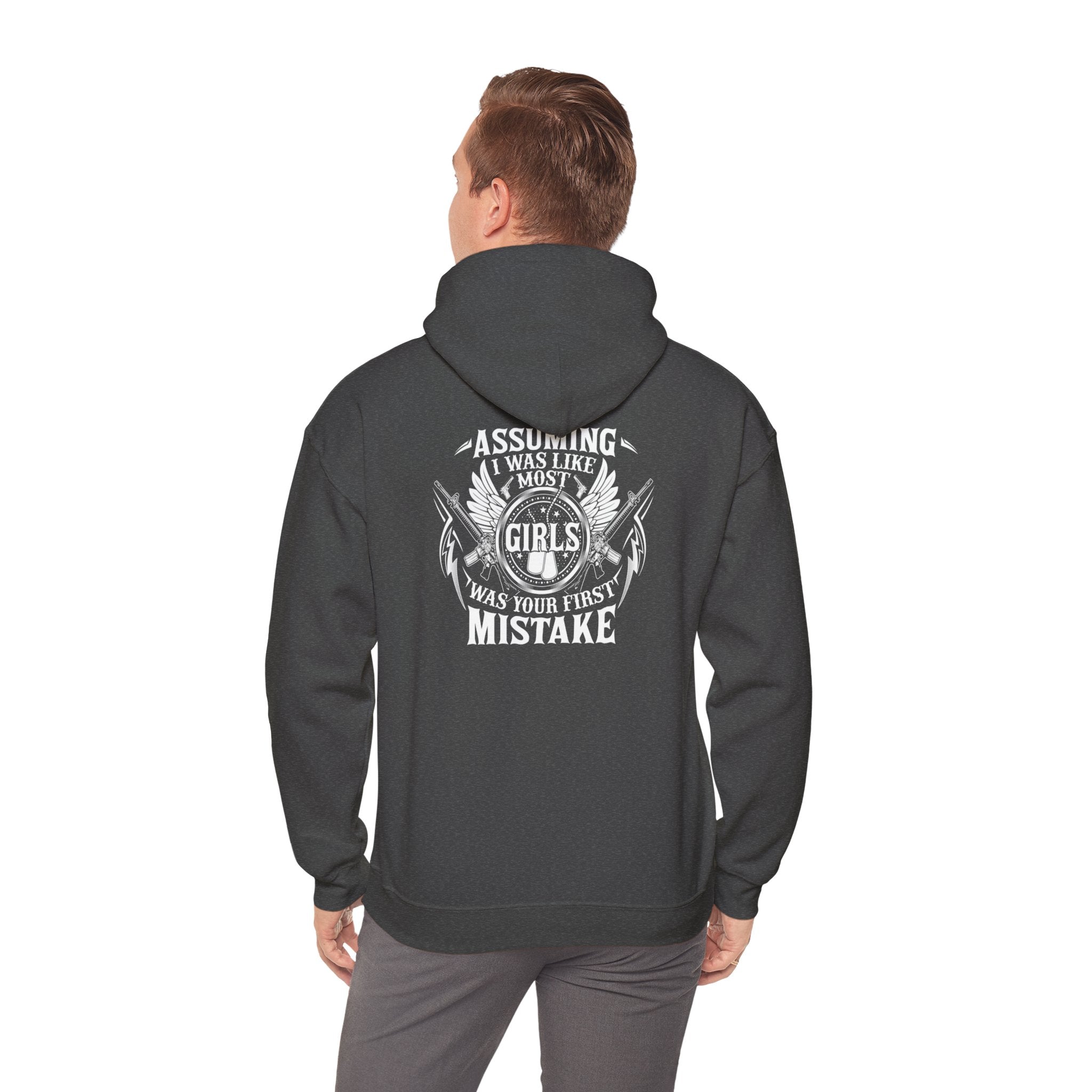 Assuming I Was Like Most Women Was Your First Mistake Hoodie, Gun Lover Shirt, Funny Women Shirt, Military Mom T Shirt, Sarcastic Shirt