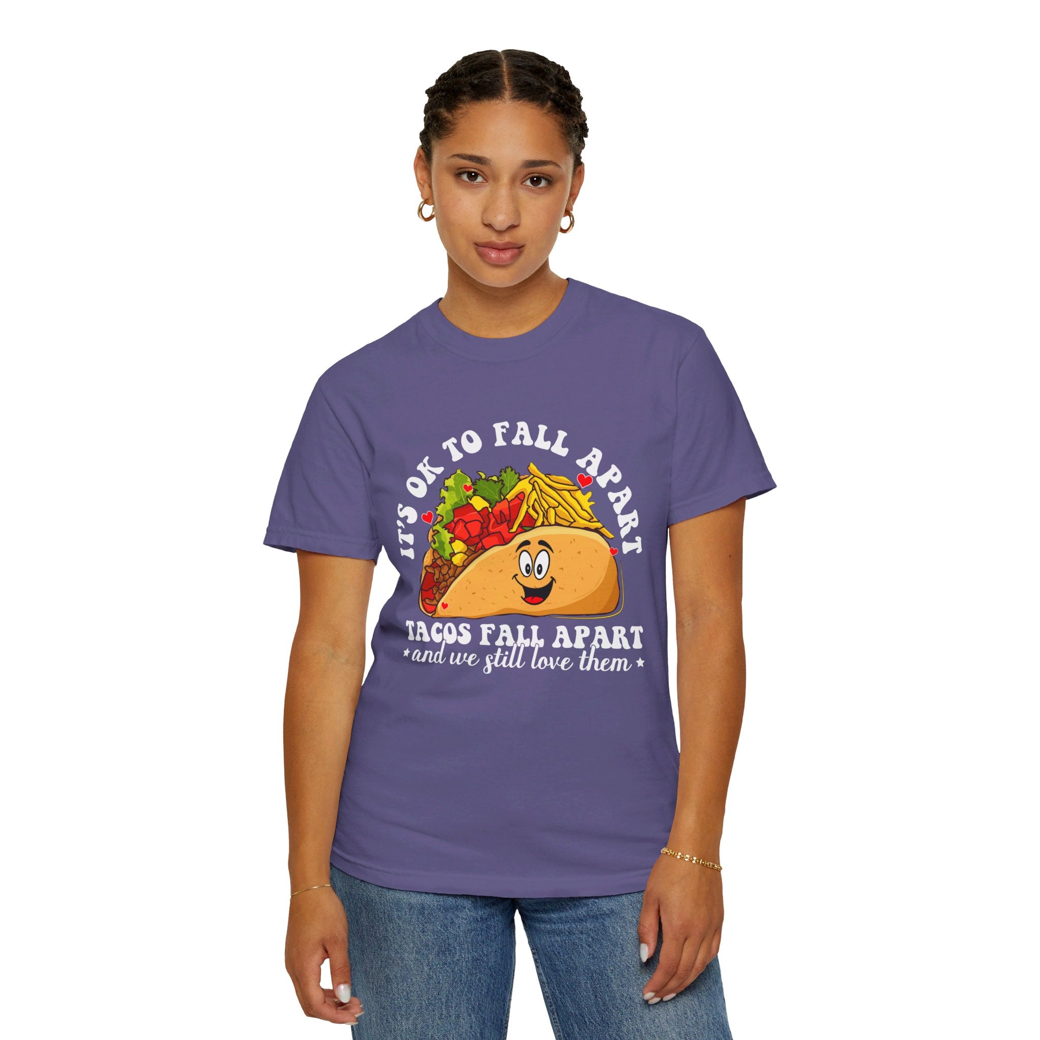 It's Ok To Fall Apart T-Shirt, Mental Health Awareness, Mental Health Shirt, Mental Health Tee, Tacos Fall Apart