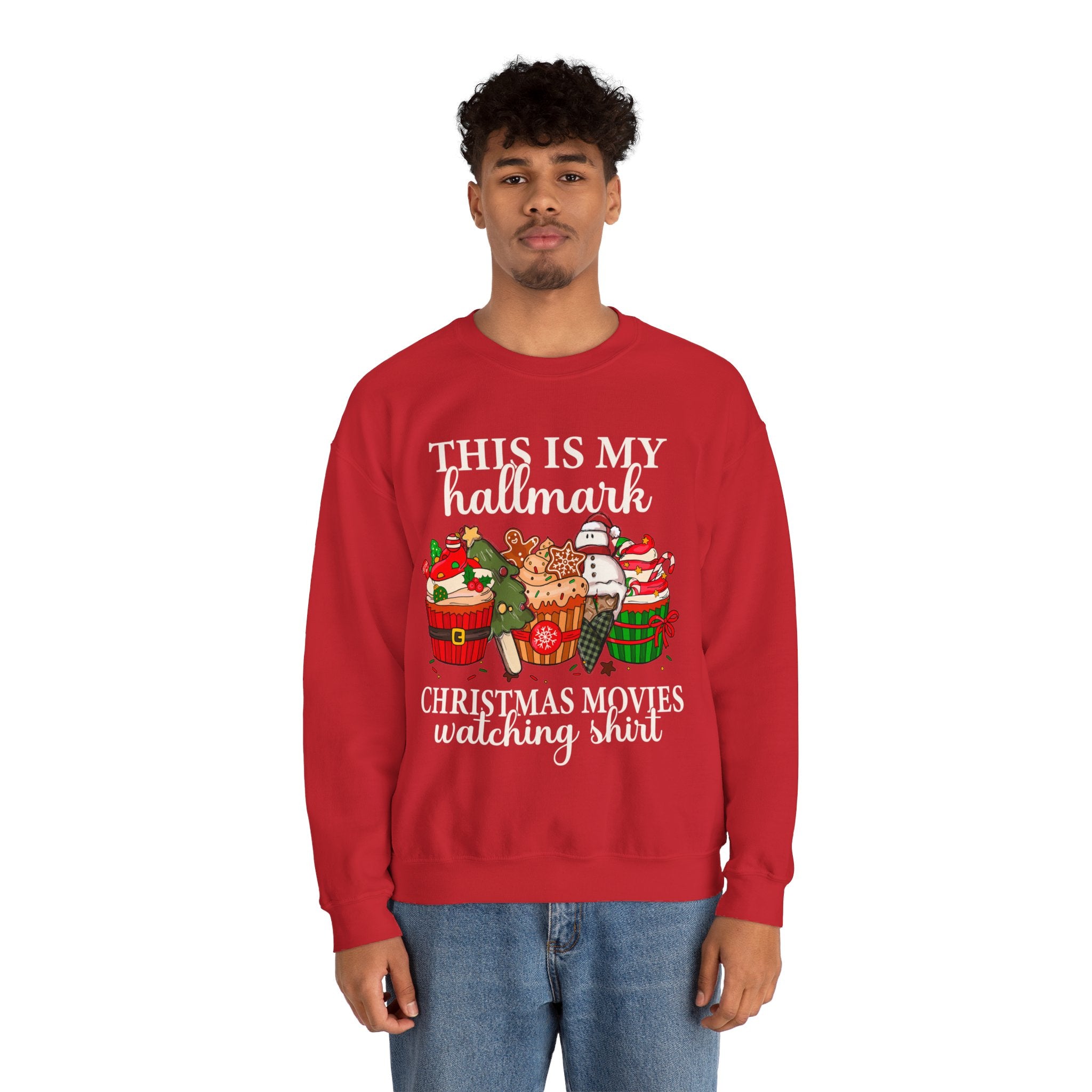 This is My Hallmark Christmas Movie Watching Sweatshirt, Hallmark Christmas Movies Shirt, Holiday Spirit Shirt, Hallmark Sweatshirt