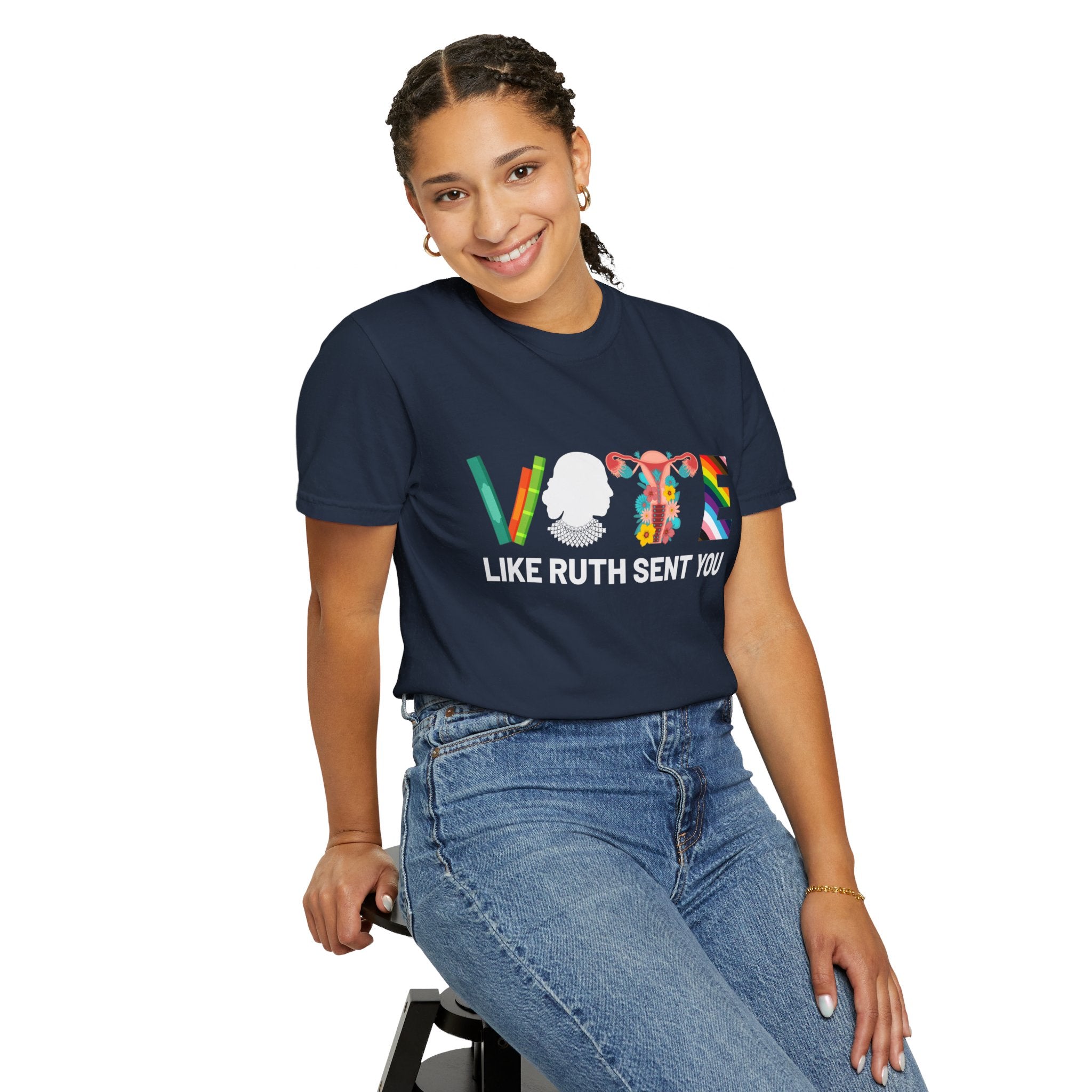 Like Ruth Sent You Shirt, Vote Shirt, Election 2024 Shirt, Funny Election 2024 Shirt, Empowering Political Shirt, Cute 2024 Election Shirt