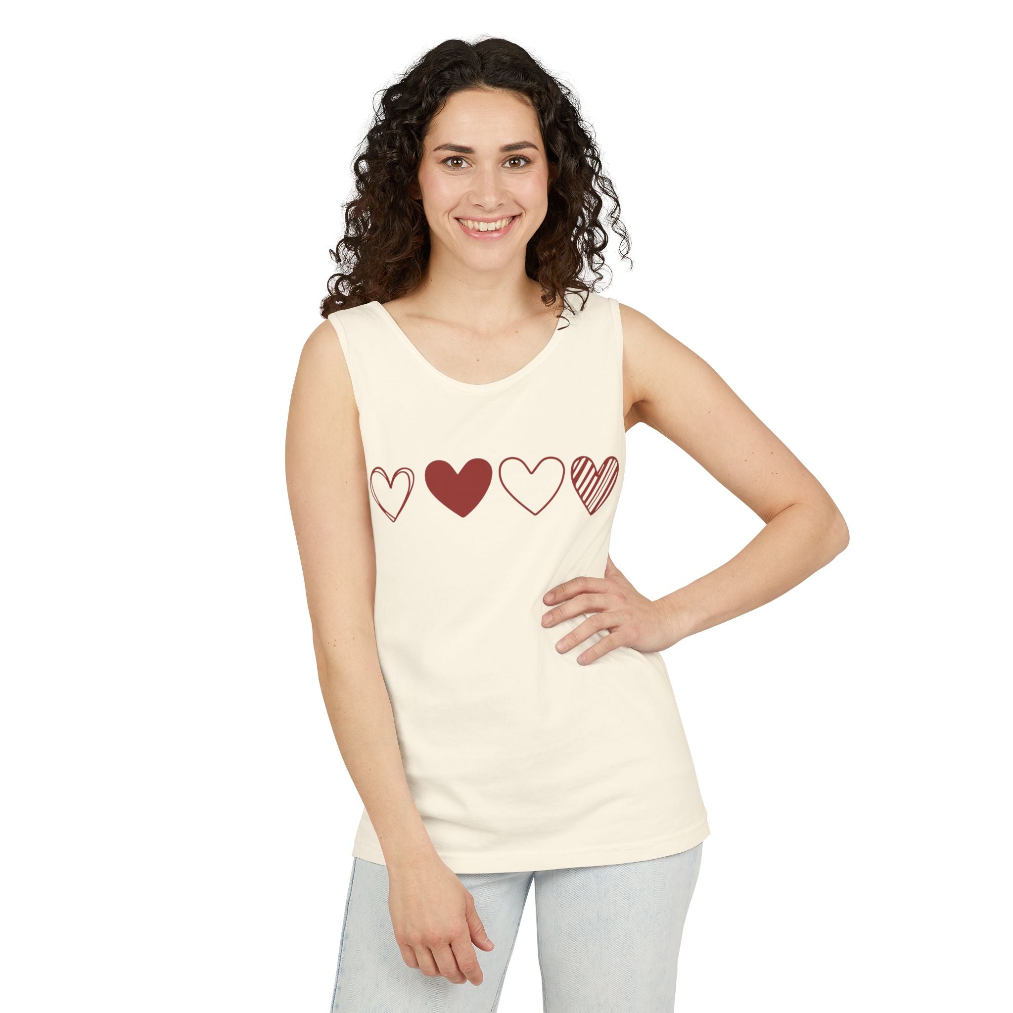 Heart Tank Top, Love Fitness, Shirt with Heart, Love Faith Hope, Shirt for Valentines Day, Love Heart Tank Top, Heart Shirt, Valentine Tank