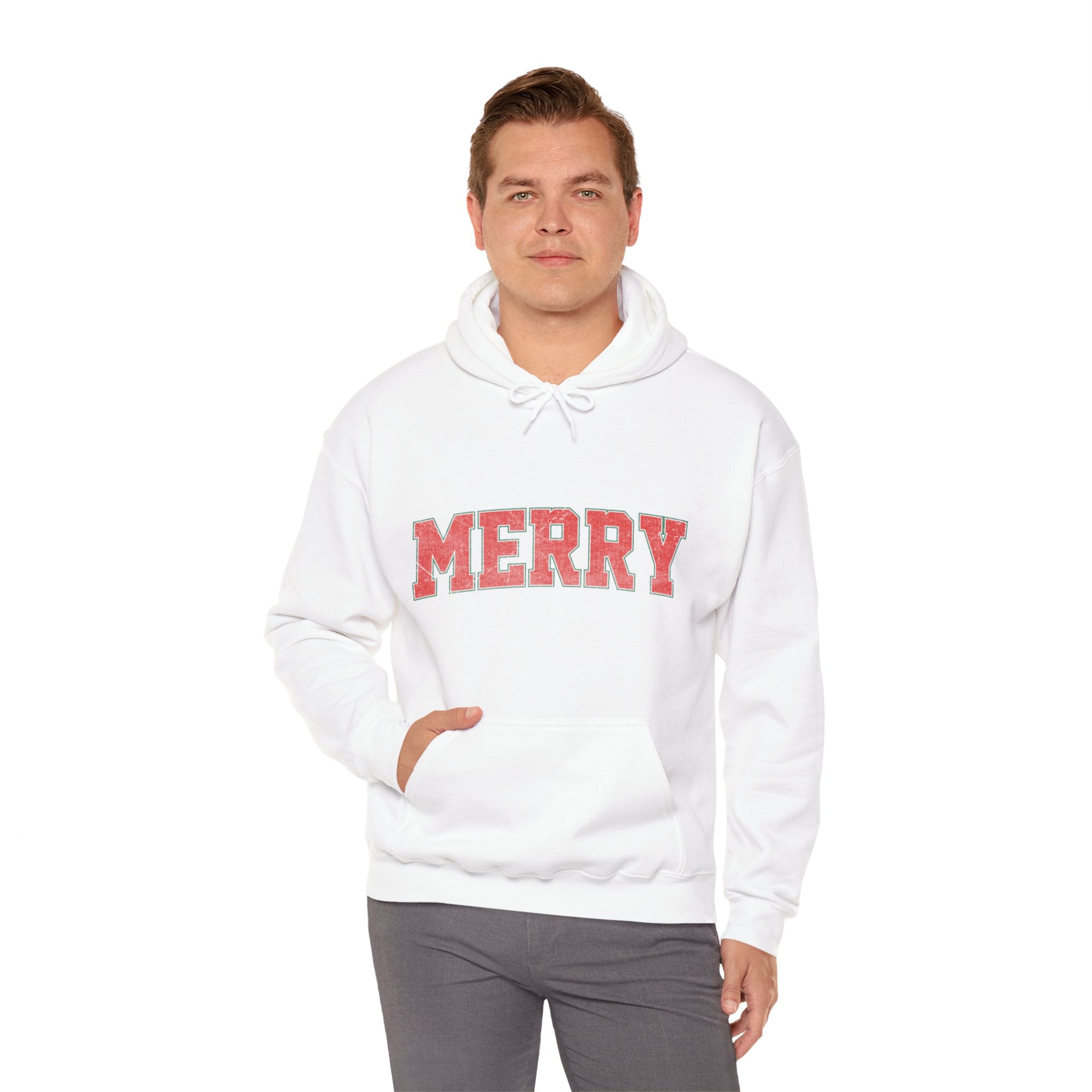 Merry Christmas Hoodie, Christmas Hoodie, Cute Winter Merry Hoodie, Christmas Shirt for Women, Christmas Hooded Sweatshirt, Holiday Sweater