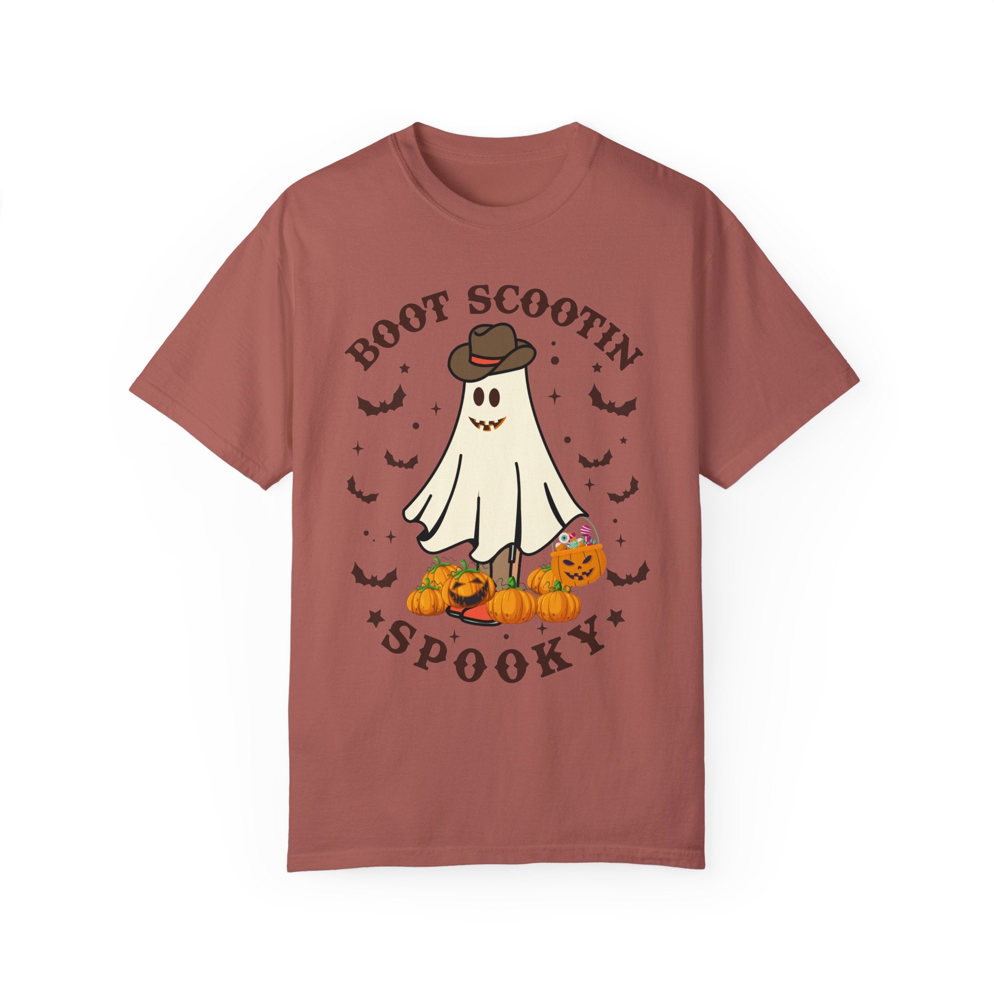 Boot Scootin Spooky Shirt, Halloween Shirt, Cowboy Ghost Shirt, Western Halloween Shirt, Cute Spooky Shirt, Halloween Gift