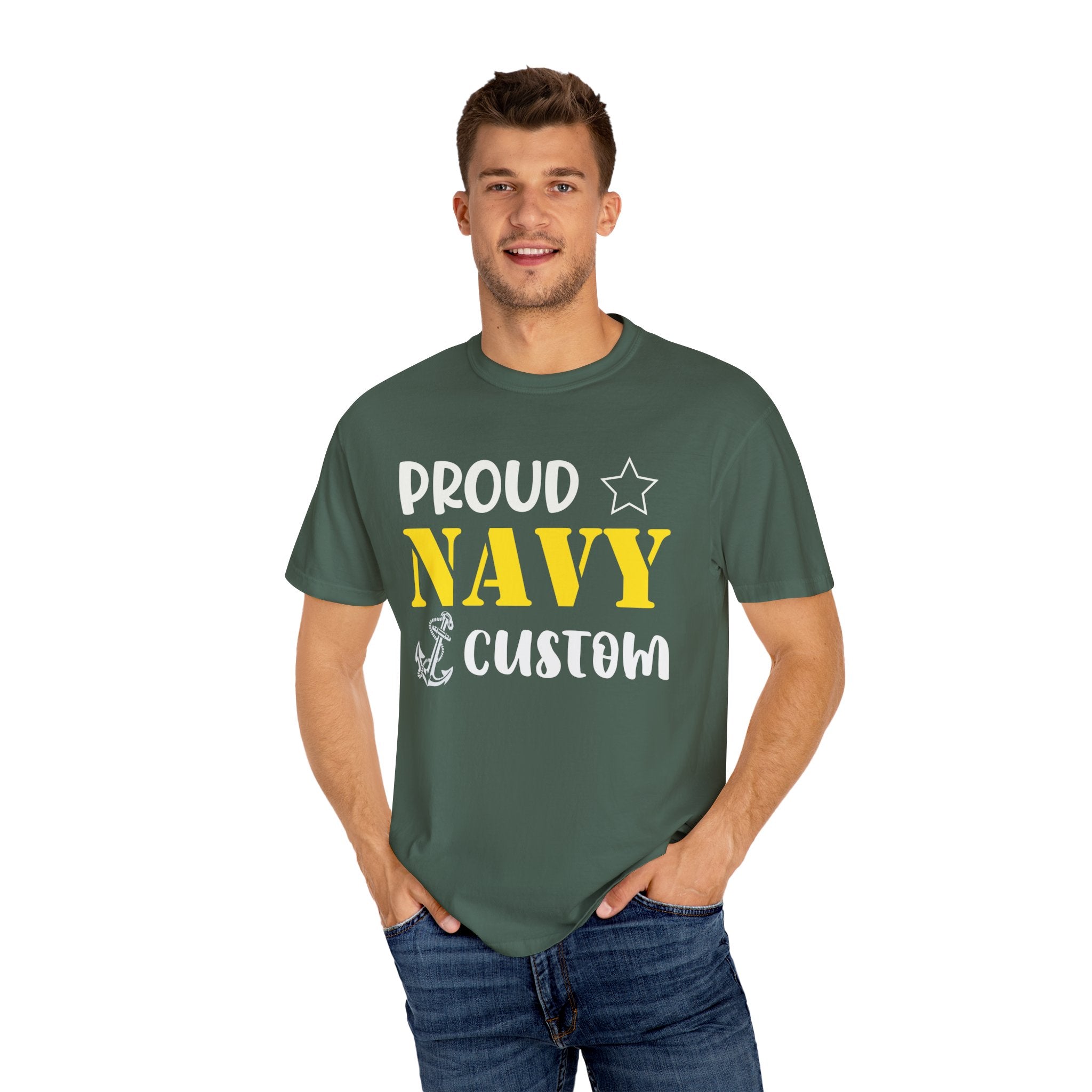 Personalized Proud Navy Family Shirt, Boot Camp Shirt, Navy Graduation Shirt, Navy Custom Shirt, Military Shirt, Proud Navy Mom Dad