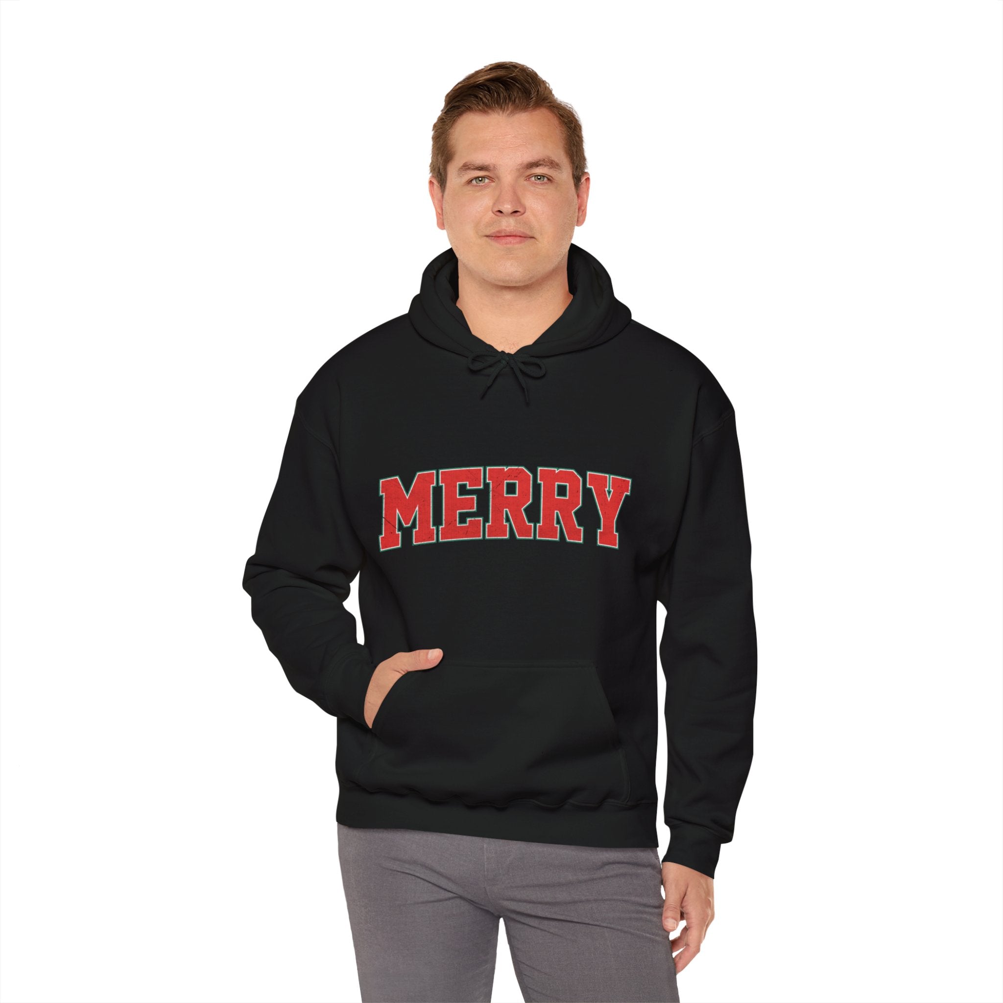 Merry Christmas Hoodie, Christmas Hoodie, Cute Winter Merry Hoodie, Christmas Shirt for Women, Christmas Hooded Sweatshirt, Holiday Sweater