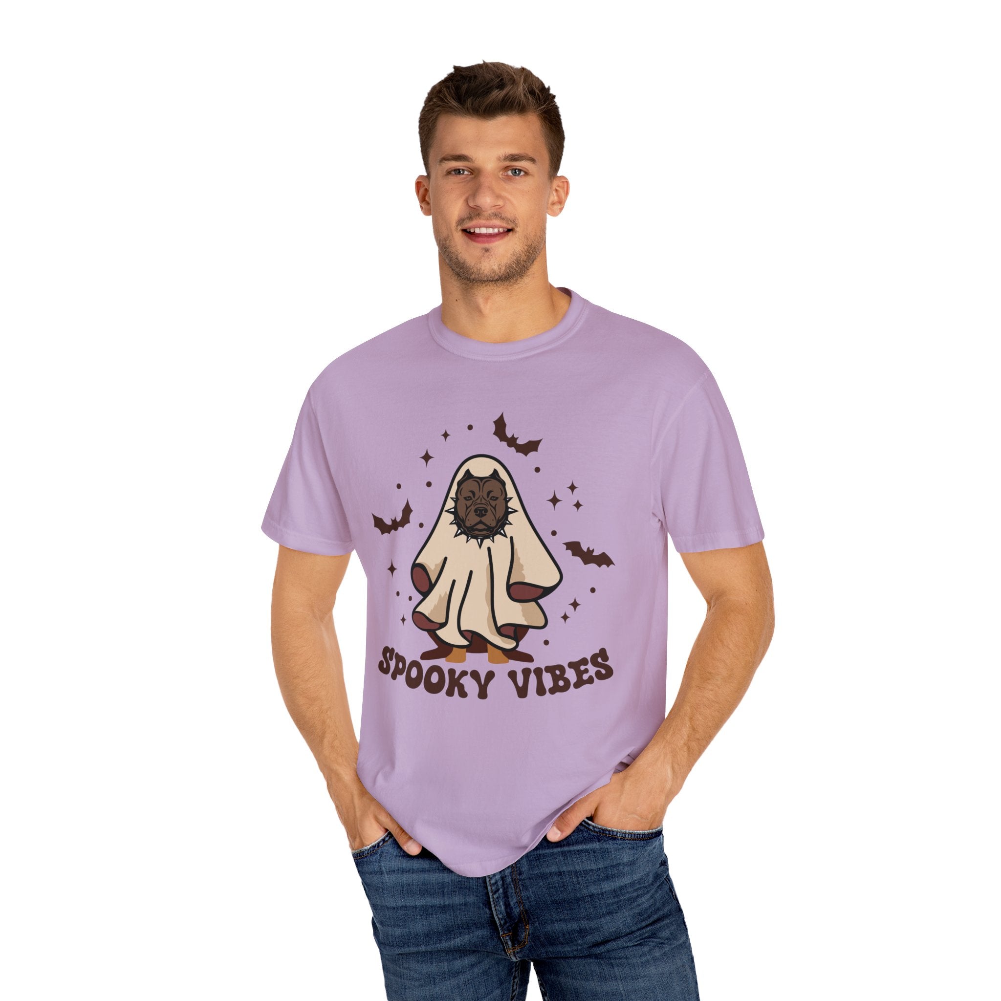 Halloween Ghost Spooky Vibes Shirt, Cute Ghost Shirt, Halloween Shirt, Cute Fall Shirt, Spooky Season Shirt, Gift For Halloween