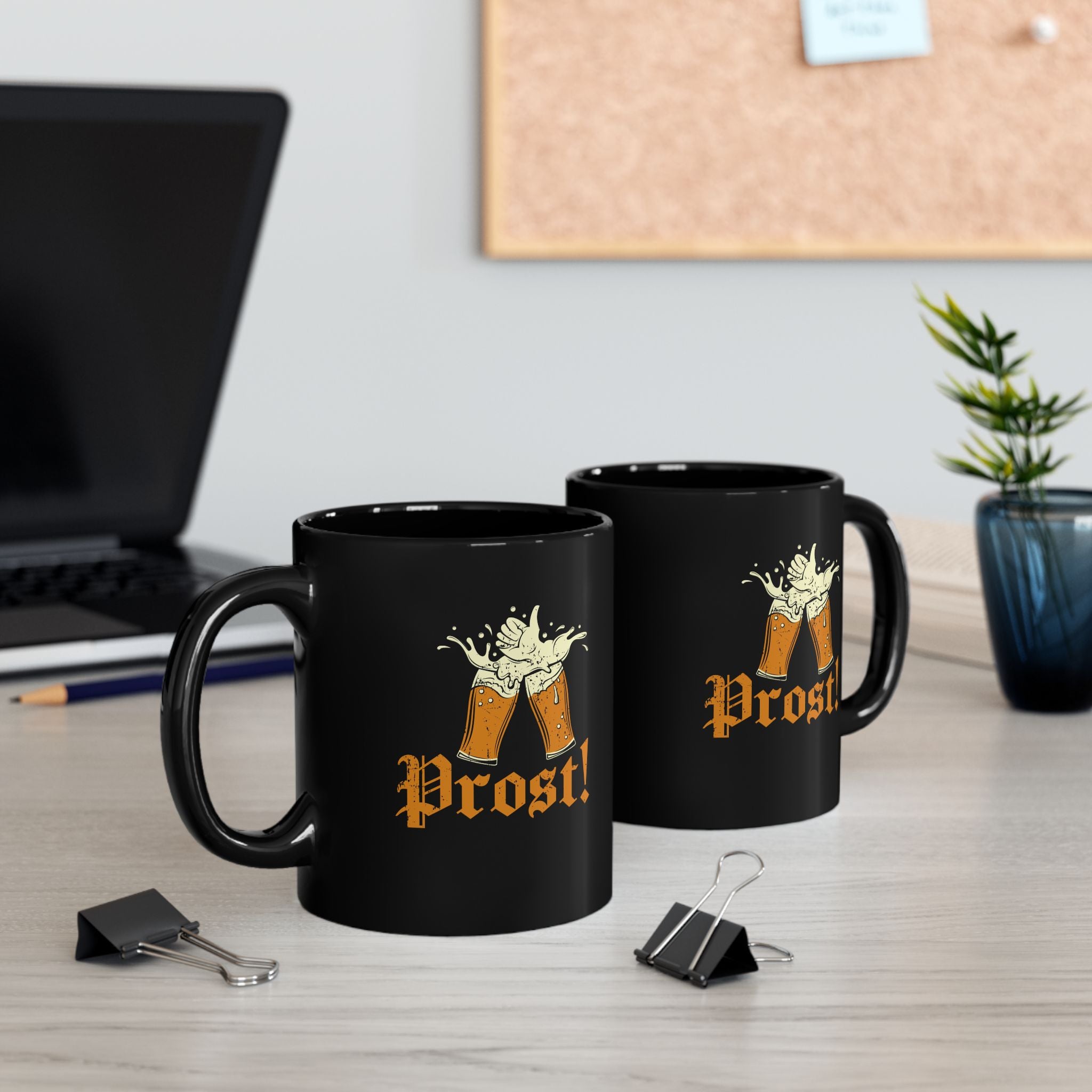 Prost Coffee Mug, Funny Beer Festival Gift For German Men And Women, Cool Germany Party Coffee Cup For Beer Lover