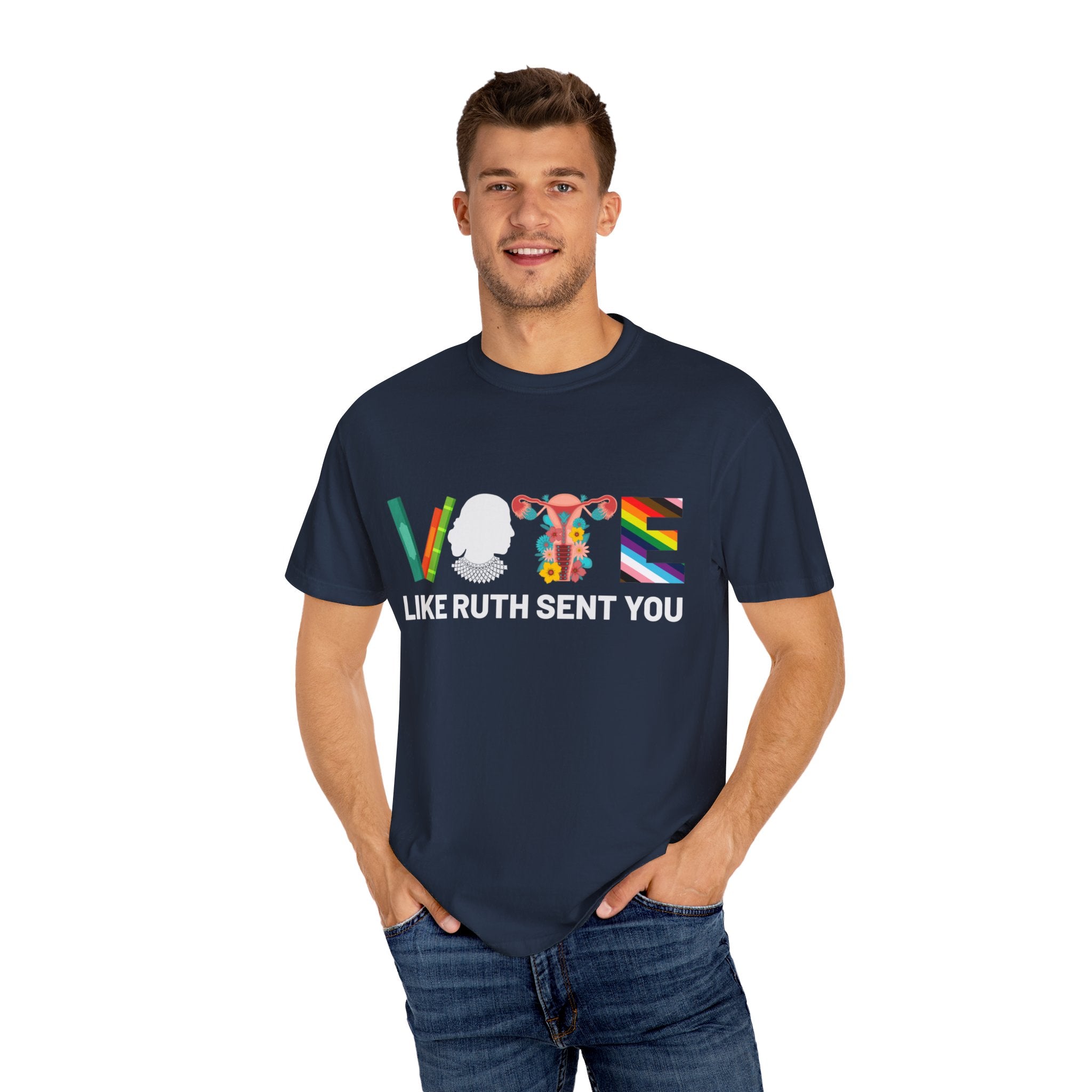 Like Ruth Sent You Shirt, Vote Shirt, Election 2024 Shirt, Funny Election 2024 Shirt, Empowering Political Shirt, Cute 2024 Election Shirt