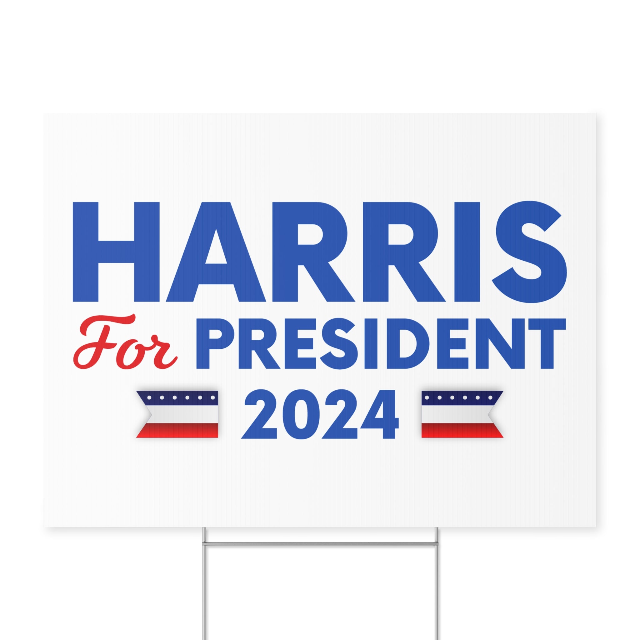 Democrat Political Yard Sign, Kamala Harris Yard Signs, Presidential Candidate 2024 Election, 12 Designs Available