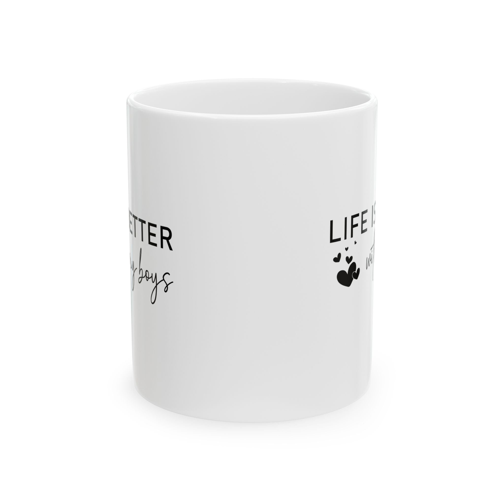 Life is Better With My Boys Coffee Mug, Mom of Boys Coffee Mug, Mom  Mug, Mother's Day Gift, Gift For Mom