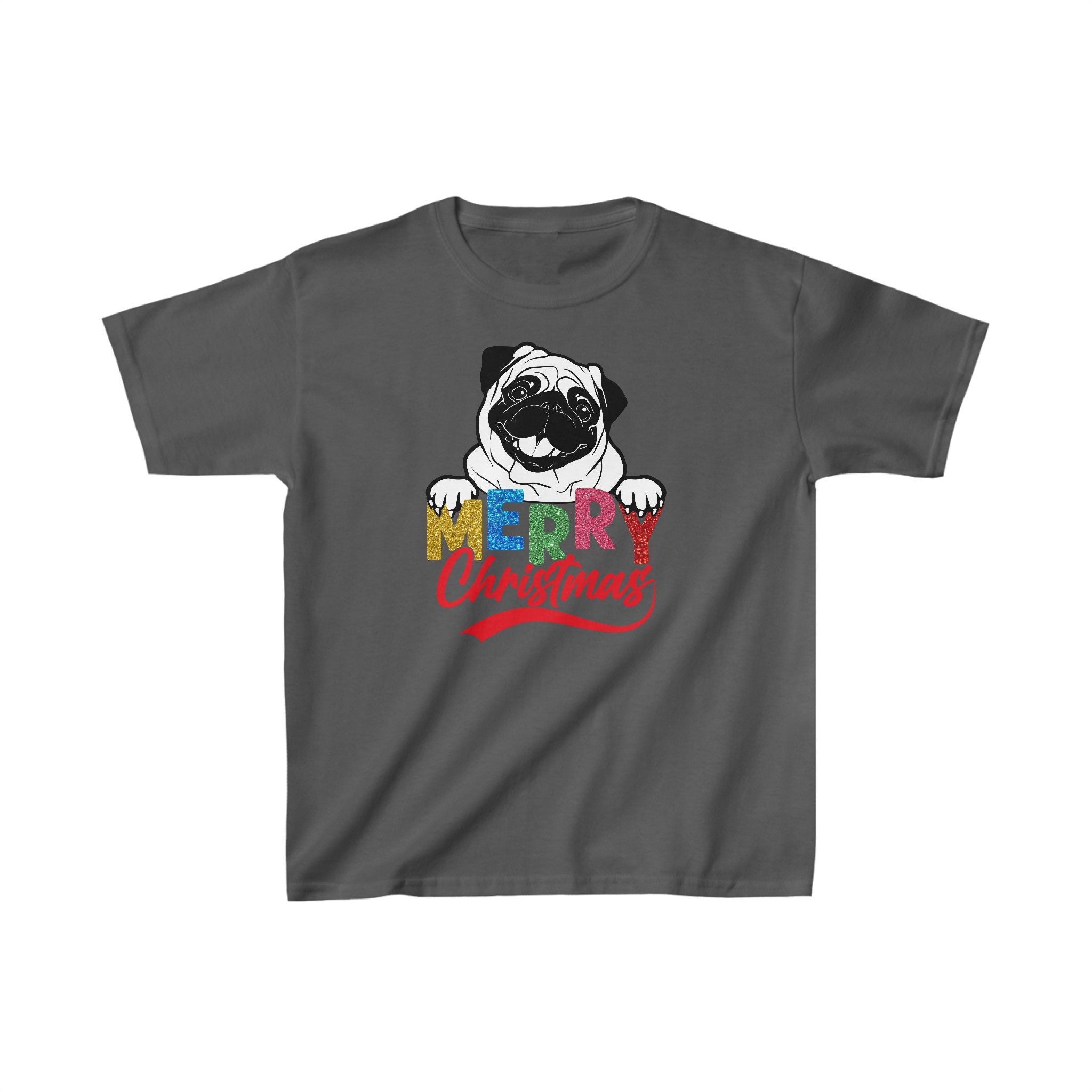 Christmas Pug Kids Shirt, Dog Christmas Shirt Kids, Pug lover gift, pug mom shirt, Animals Christmas Shirt, pug Christmas shirt