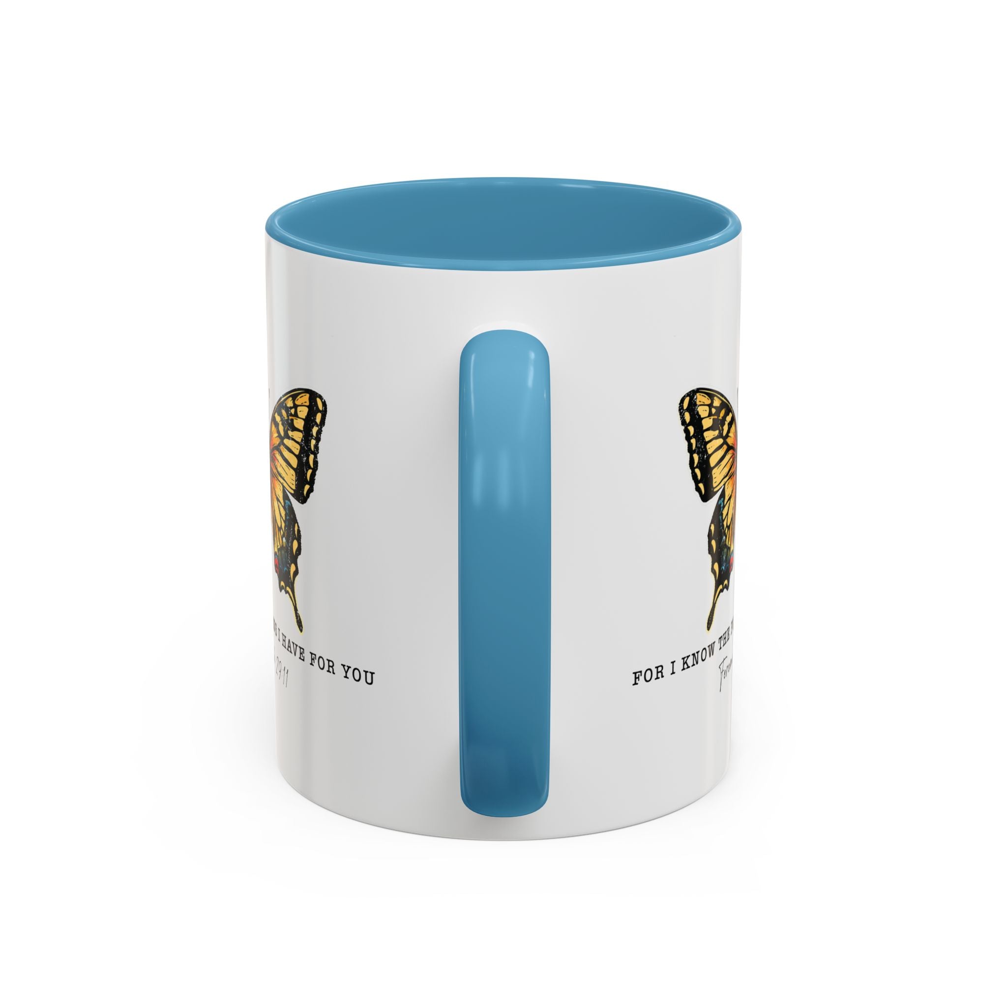 Religious Coffee Mug, Jesus Mug, For I Know The Plans I Have For You, Christian Cup, Faith Mug, Bible Verse