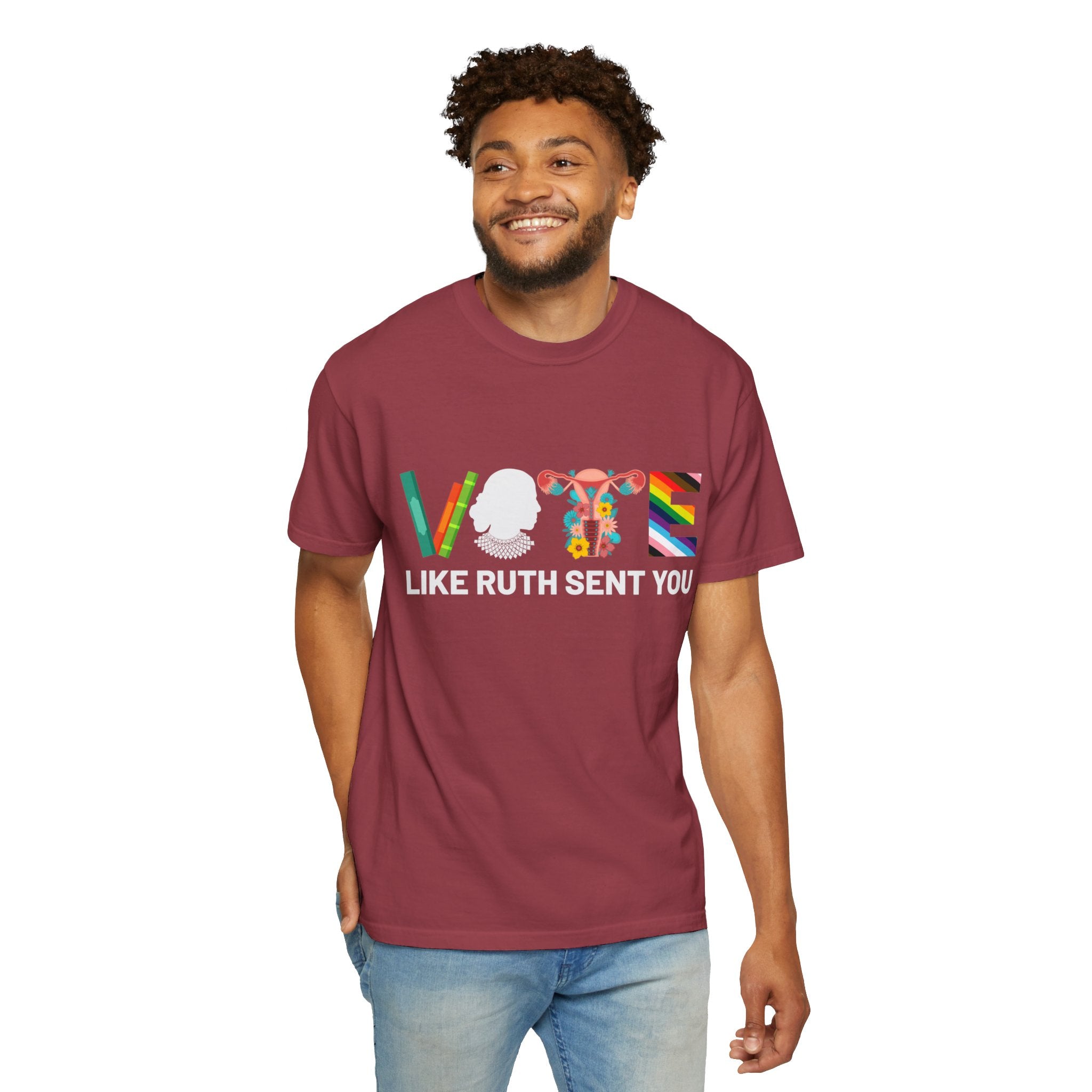 Like Ruth Sent You Shirt, Vote Shirt, Election 2024 Shirt, Funny Election 2024 Shirt, Empowering Political Shirt, Cute 2024 Election Shirt