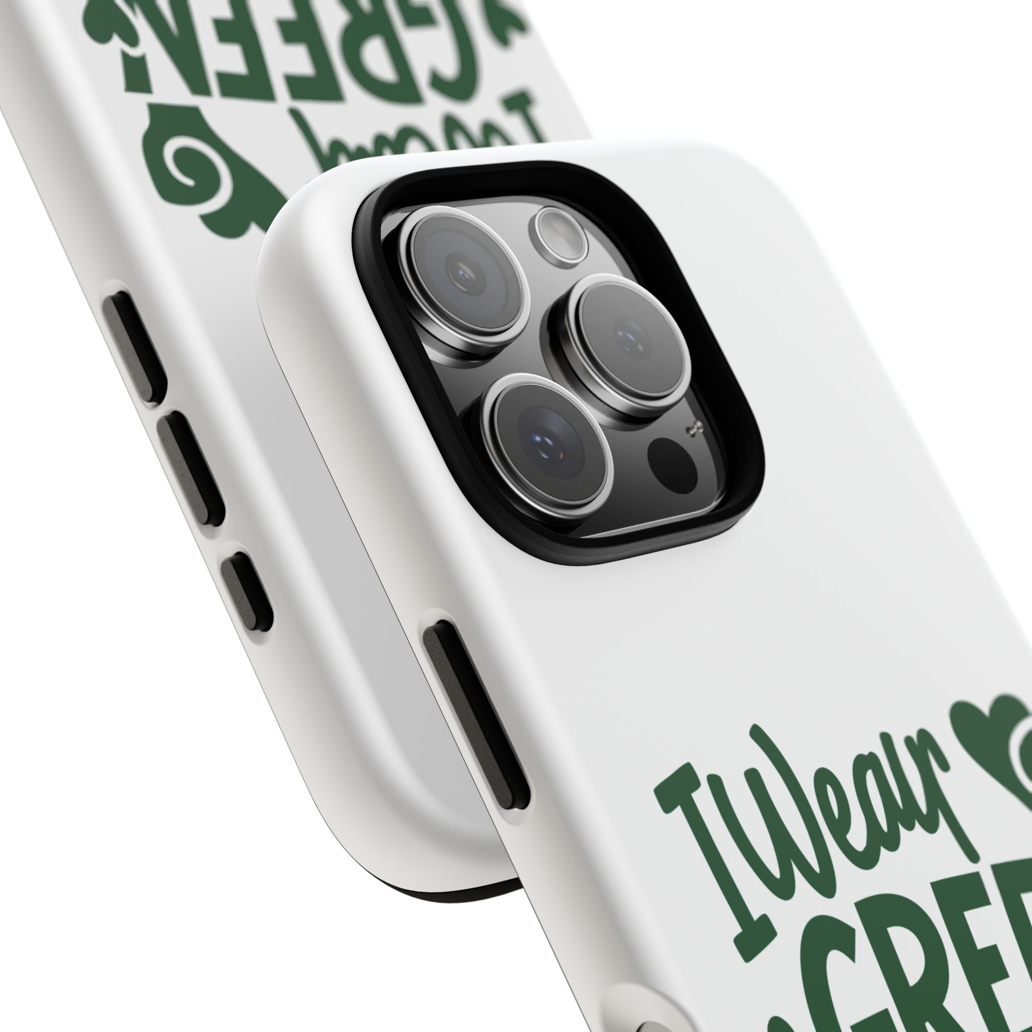 I Wear Green For Mental Health Awareness Phone Cases, Mental Health Matters Phone Case, Inspirational Phone Case, Motivational Phone Case, iPhone, Google Pixel & Samsung Galaxy