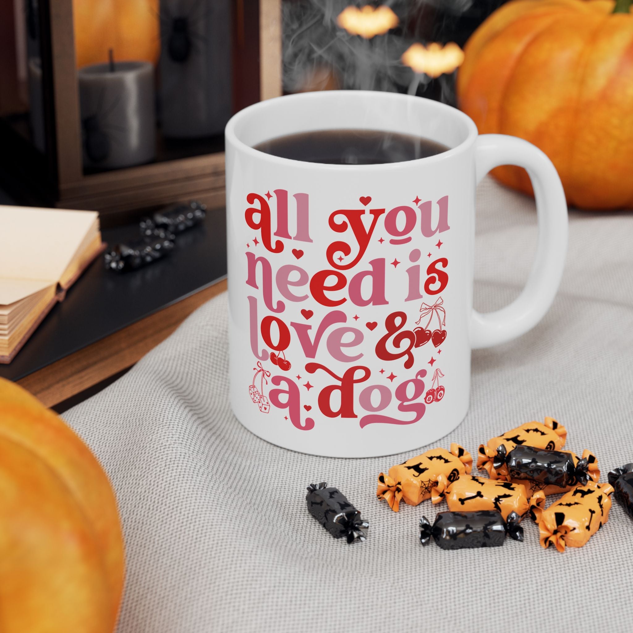 All You Need is Love and a Dog mug, Pet lover gift, Dog Owner mug