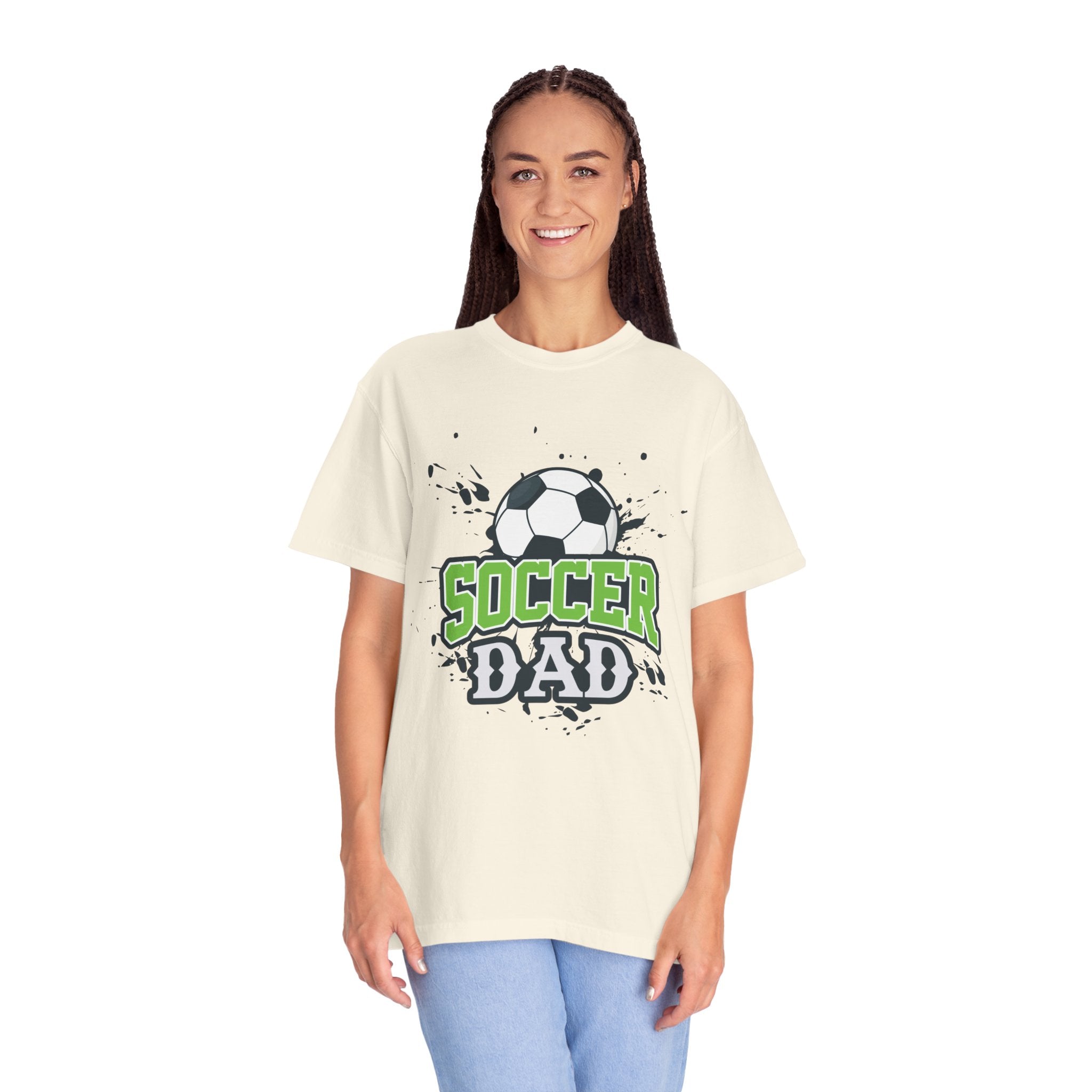 Soccer Dad Shirt, Soccer Dad Gift Tee, Disteressed Design Soccer Dad Tshirt, Sports Dad Gift Idea, Soccer Lover Gift, Game Day Sweatshirt, Soccer Fan Gift