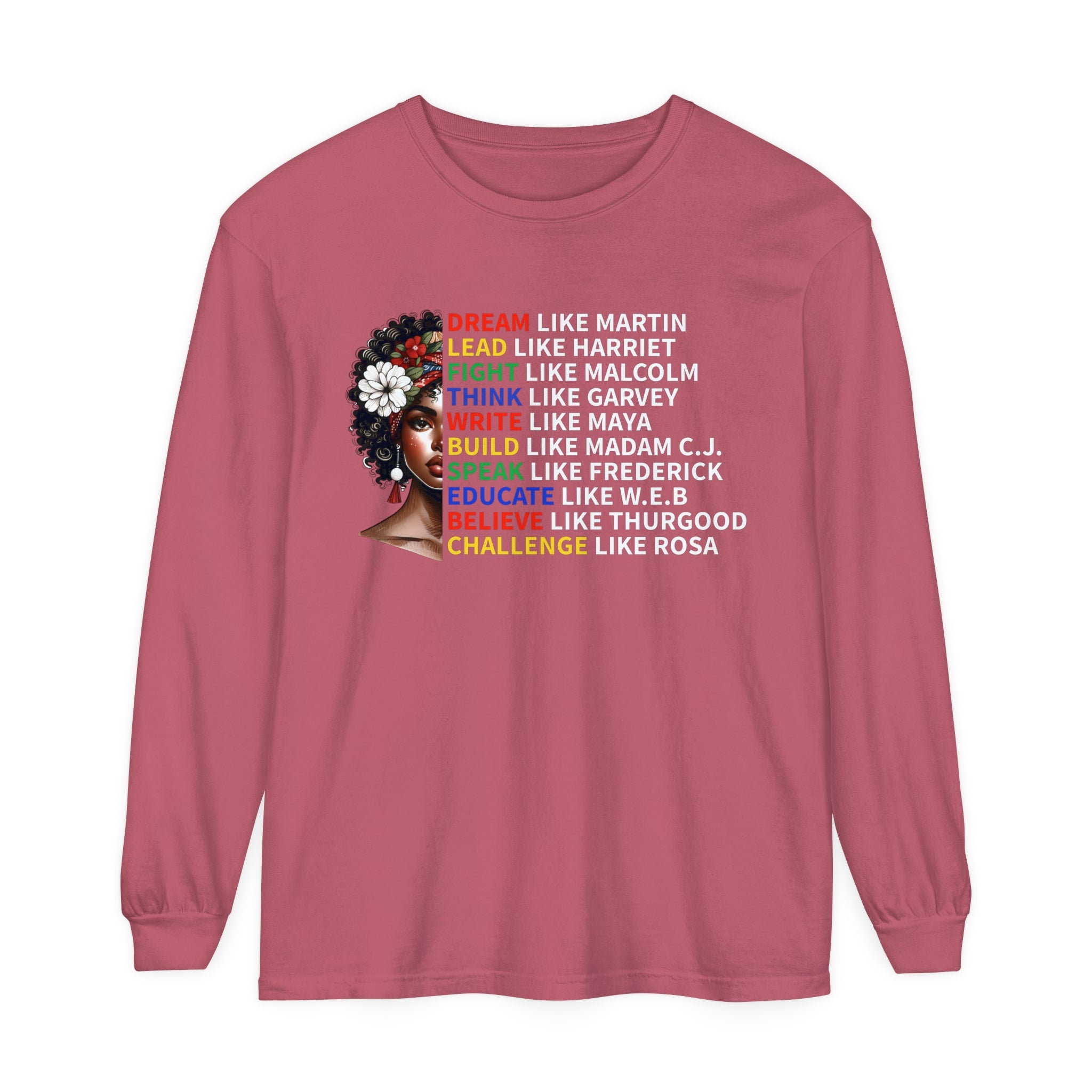 Dream Like Martin Long sleeve, Black History Month Long Sleeve, Black Lives Matter, African American Shirt, Equality Tee, BLM Shirt Gift