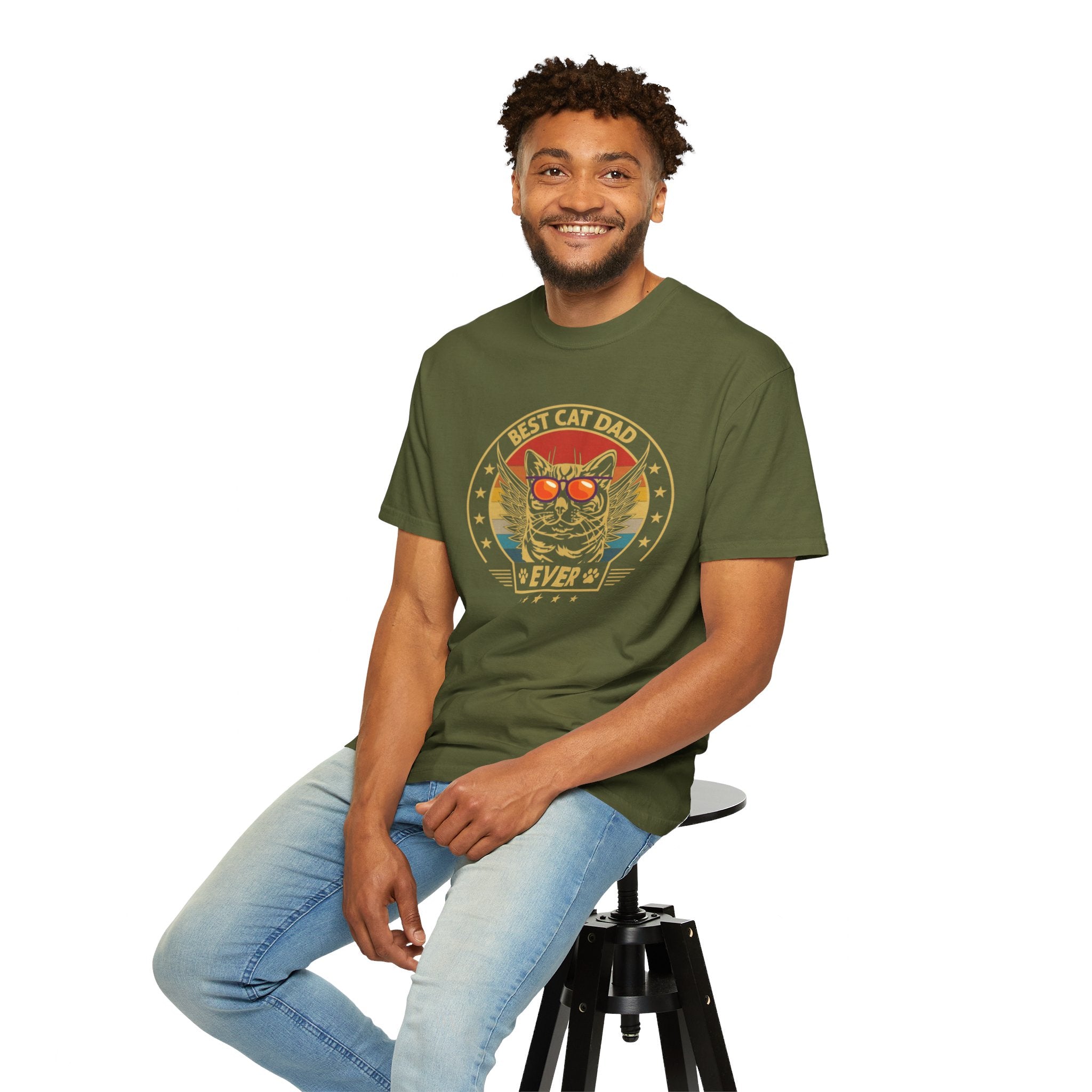 Best Cat Dad Ever Shirt, Funny Cat Dad Tshirt, Cat Dad, Fathers Shirt, Gift For Cat Dad Papa