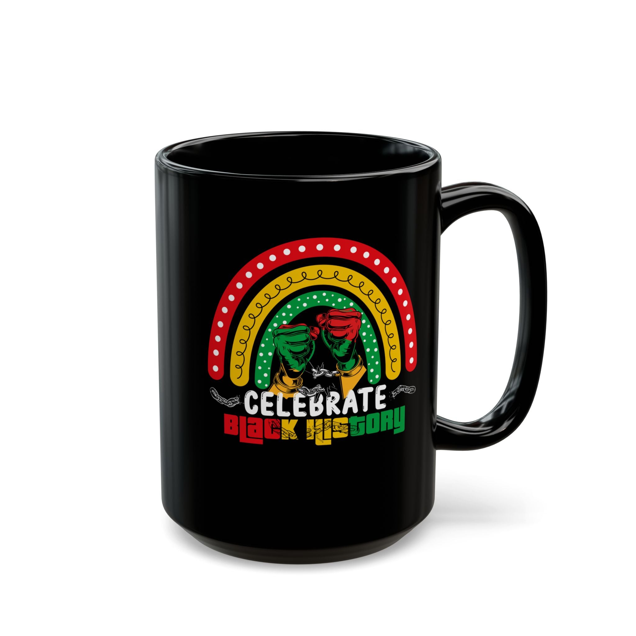 Celebrate Black History Coffee Mug, Emancipation Day Mug, African American Pride Coffee Cup, Black History Gift, Freedom Day Gift Mug