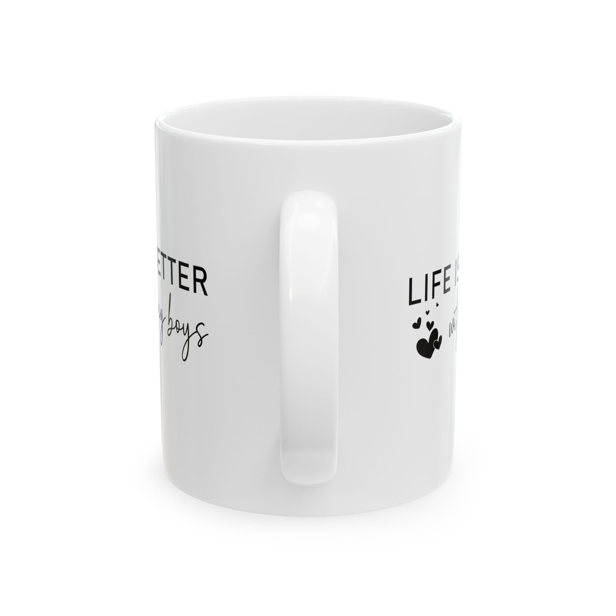 Life is Better With My Boys Coffee Mug, Mom of Boys Coffee Mug, Mom  Mug, Mother's Day Gift, Gift For Mom