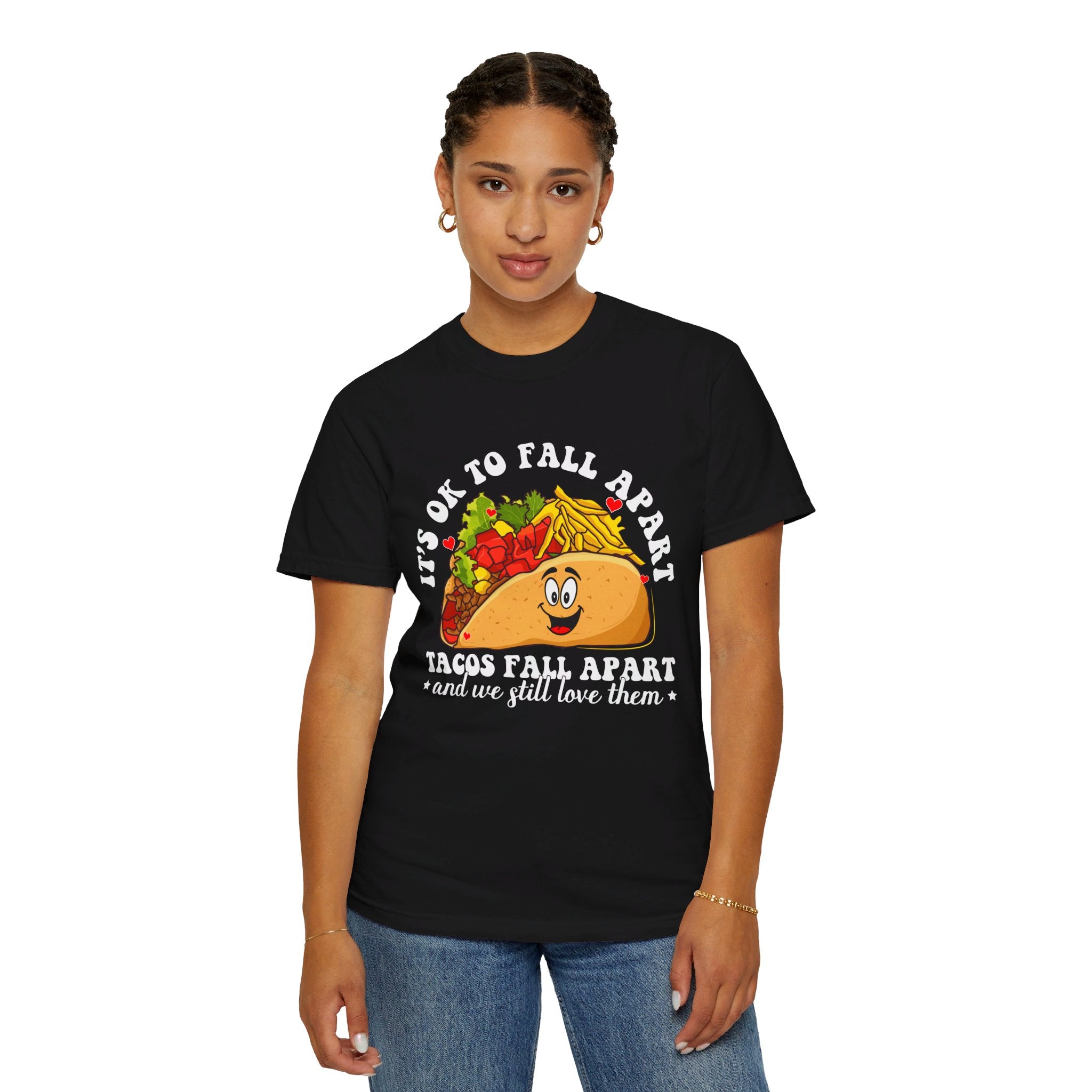 It's Ok To Fall Apart T-Shirt, Mental Health Awareness, Mental Health Shirt, Mental Health Tee, Tacos Fall Apart