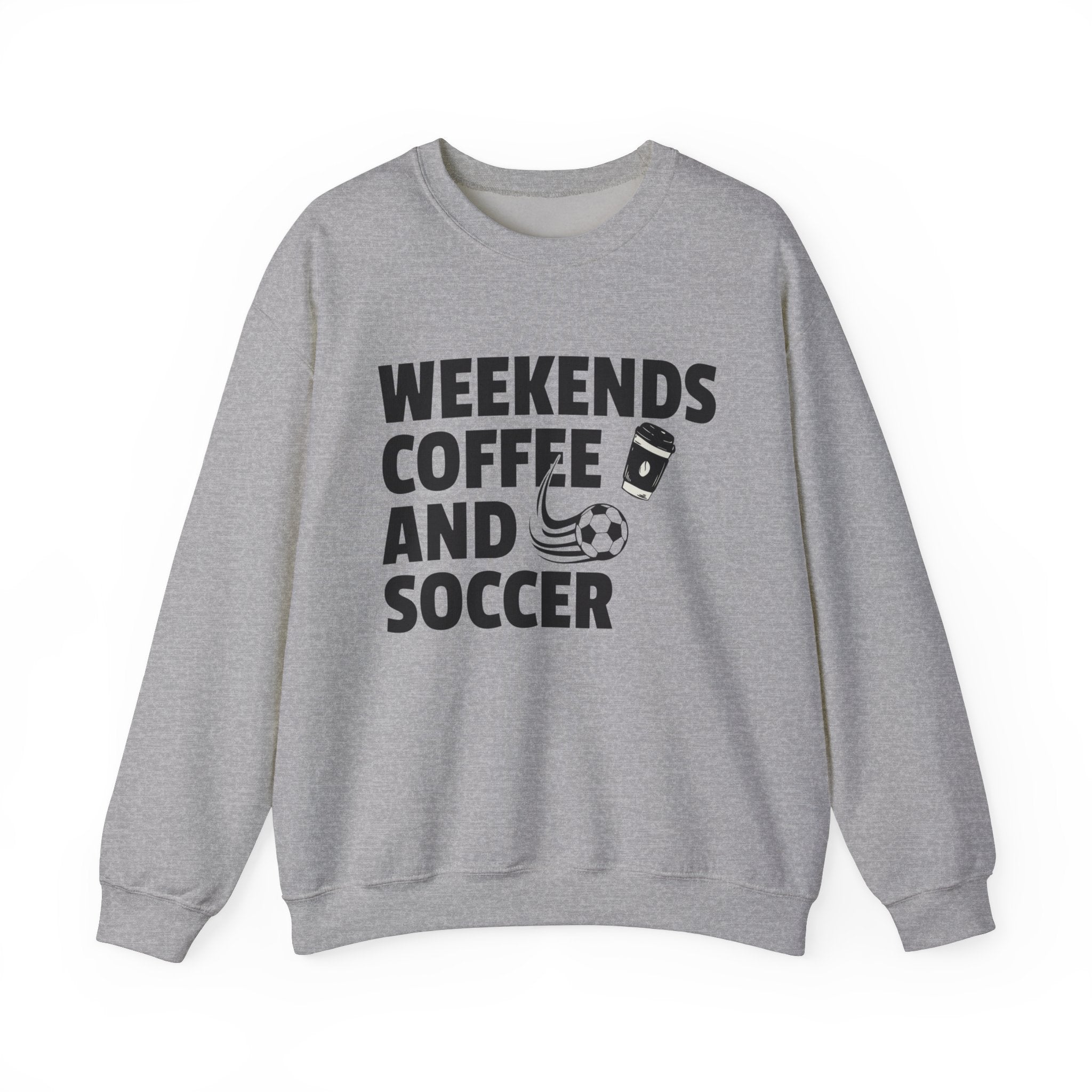 Weekends Coffee Soccer Sweatshirt, Soccer Sweatshirt, Soccer Mom Sweater, Game Day Sweatshirt, Soccer Gift, Soccer Shirt