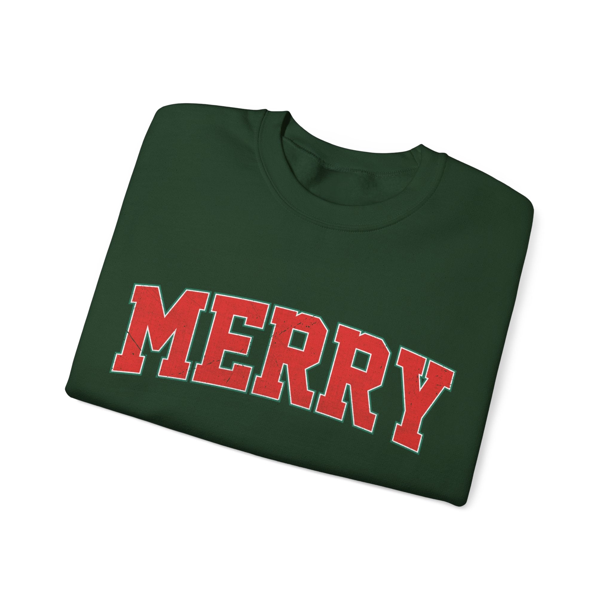 Merry Christmas Sweatshirt, Christmas Shirts, Cute Winter Sweater, Christmas Shirt for Women, Christmas Crewneck Sweatshirt, Holiday Sweater
