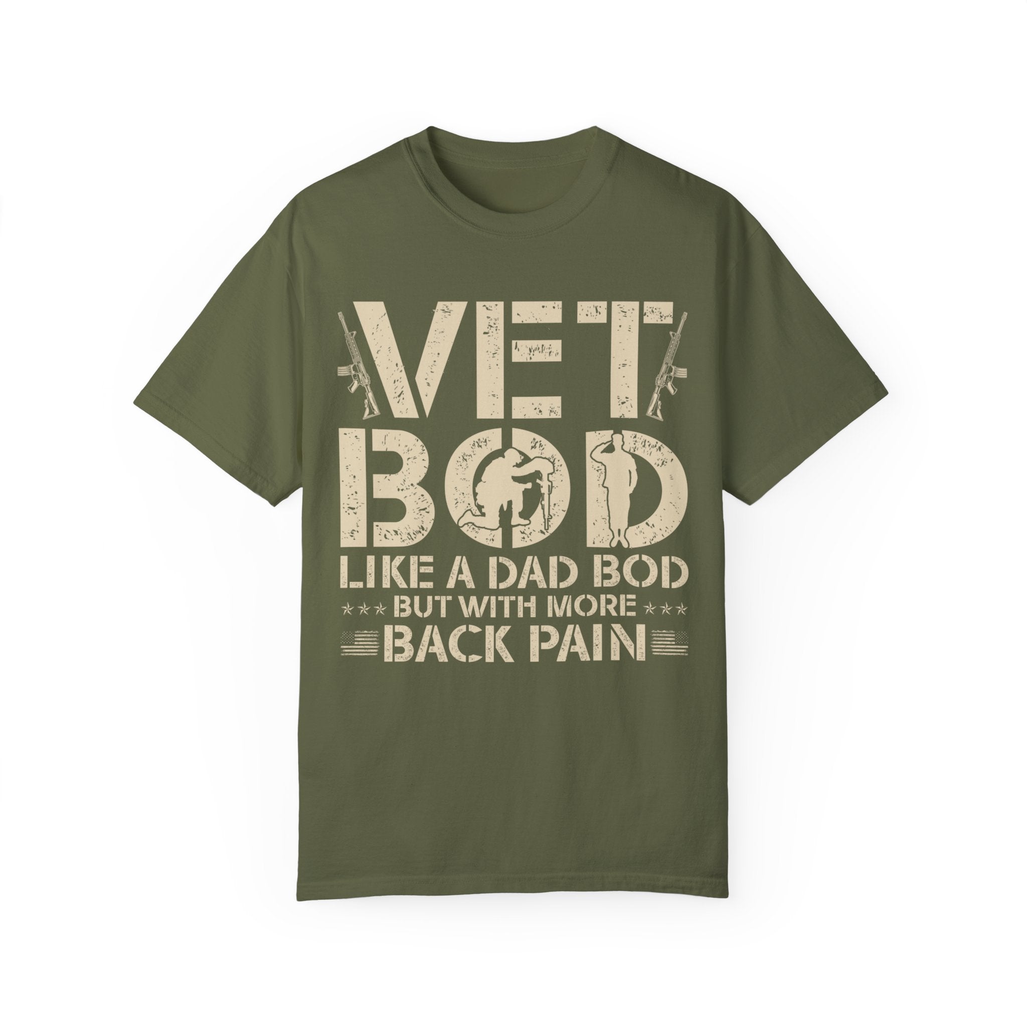 Vet Bod like a dad bod tee, Veteran t-shirt, Back pain shirt, Father day tee, Vet shirt, Army veteran gift, Air force sweatshirt, Father day