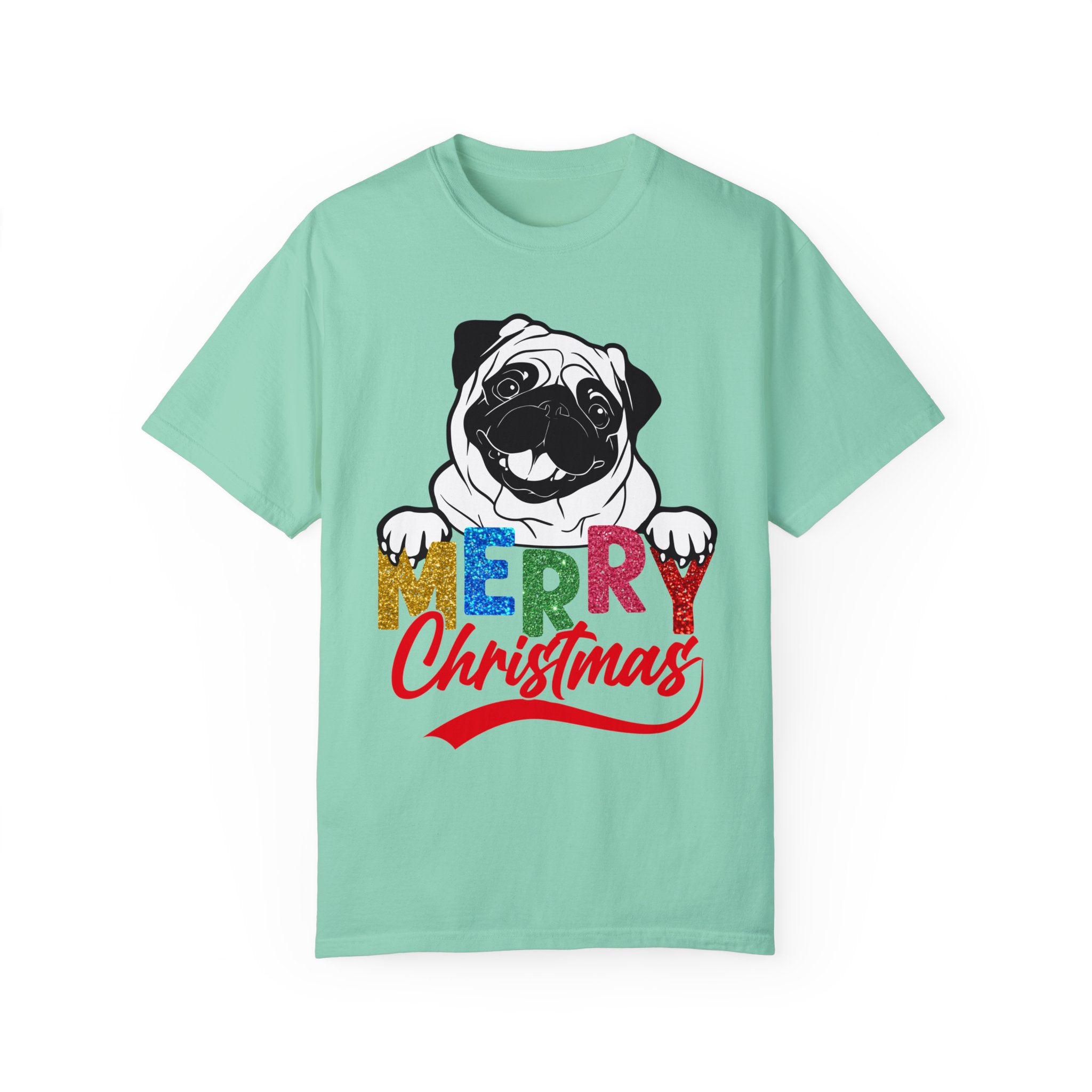 Pug Christmas Shirt, Merry Christmas, Christmas Party Tee, Christmas Dog Shirt, Gift For Christmas, Cute Dog Shirt, Christmas Tee, Gift For Dog Lover