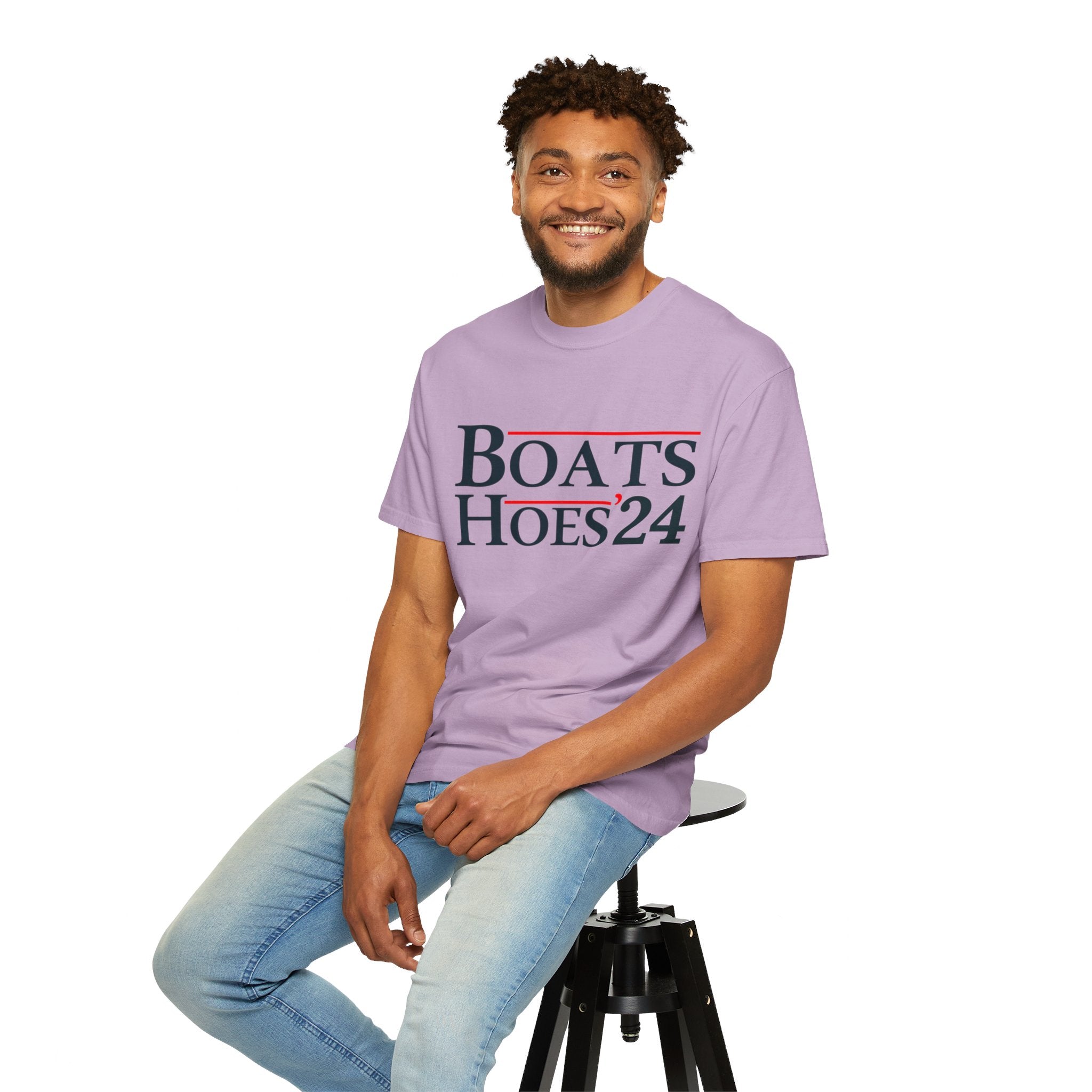 UNIDAZE Boats and Hoes 2024 T-Shirt, Funny Election Shirt, Trendy Election Day 24 Tee, Patriotic Shirt, Election Lover Gift Tee, Fun Stepbrother Tee Printify 4th of july gift boating shirt boats and hoes boats and hoes 2024 catalina wine mixer Cotton Crew neck cute birthday gift DTG fourth of july shirt fourth of july tee funny boating shirt Men's Clothing Oversized patriotic shirt patriotic sweatshirt step brothers shirt T-shirts TikTok Unisex Women's Clothing