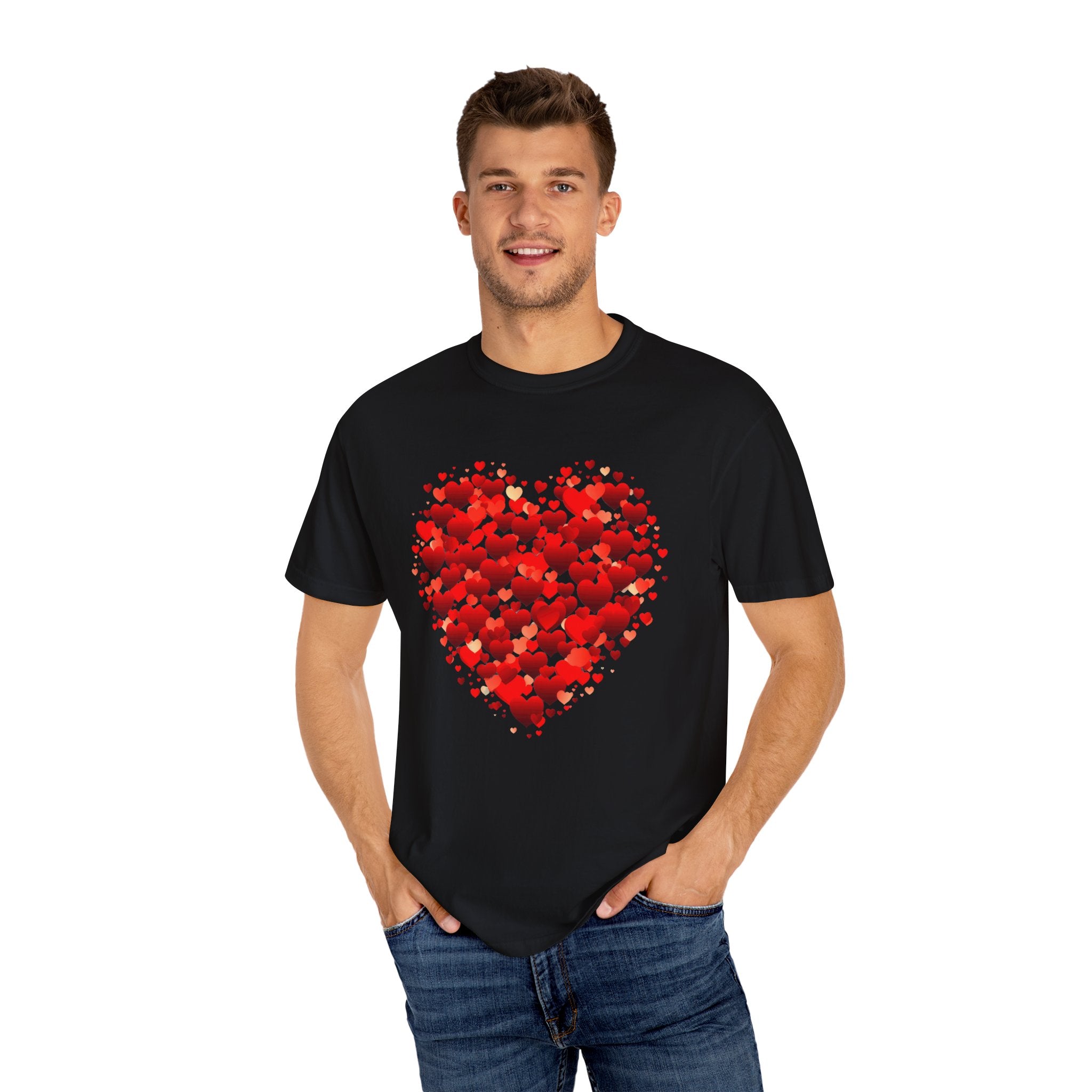 Double Heart Shirt, Valentines Gift Shirt, Love Shirt, Valentines Day Heart Tee, Teacher Gift Shirt, Valentine Heart Tee, Women Girl Heart