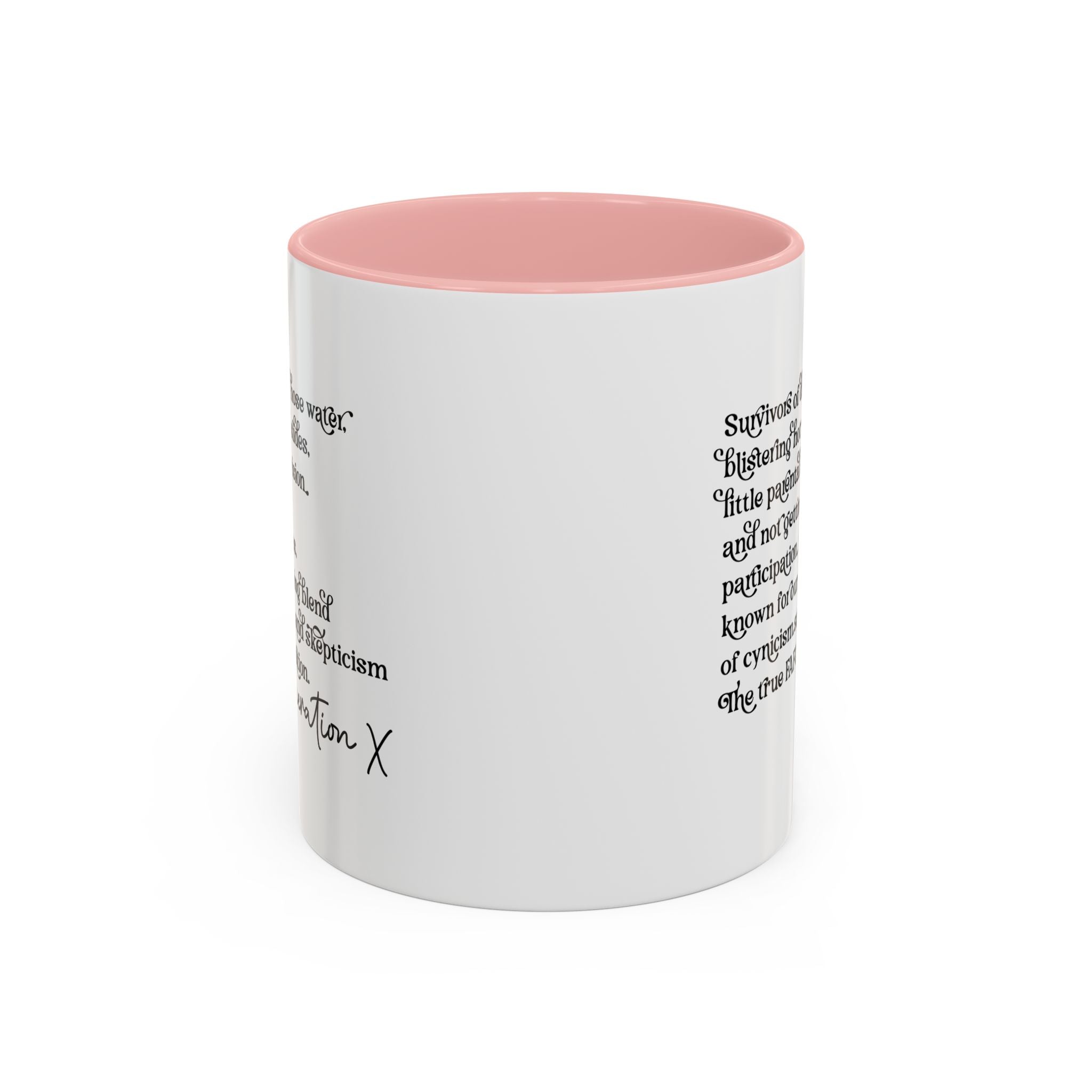 Gen X Raised on Hose Water and Neglect, Generation X, Gen X Gift, Gen X Mug, Funny Gen X Mug, Coffee Mug Cup, Coffee Mug Gift