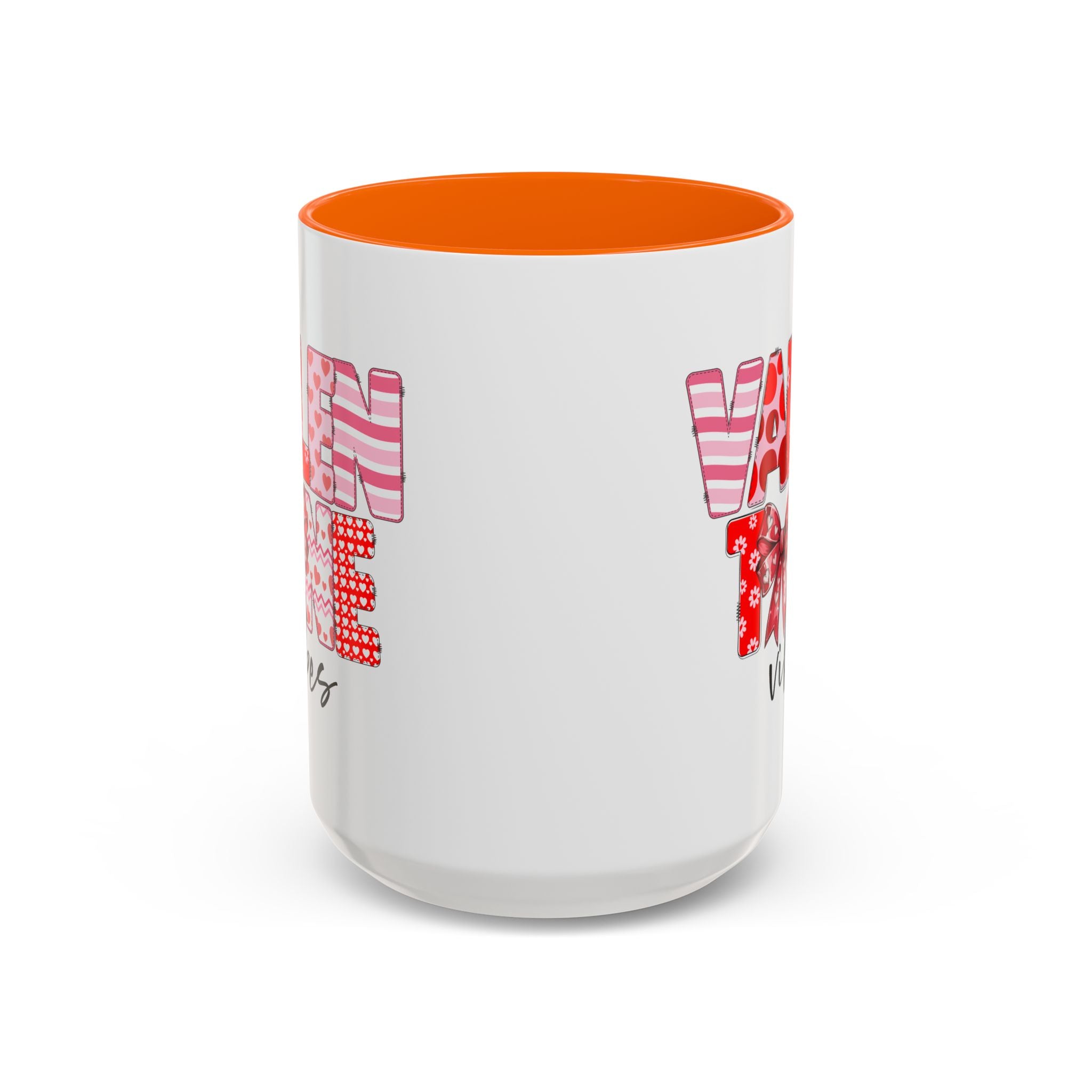 Valentine Vibes Coffee Mug, Coquette Valentine Vibes Mug, Brushstroke Valentine Coffee Cup, Gift For Her