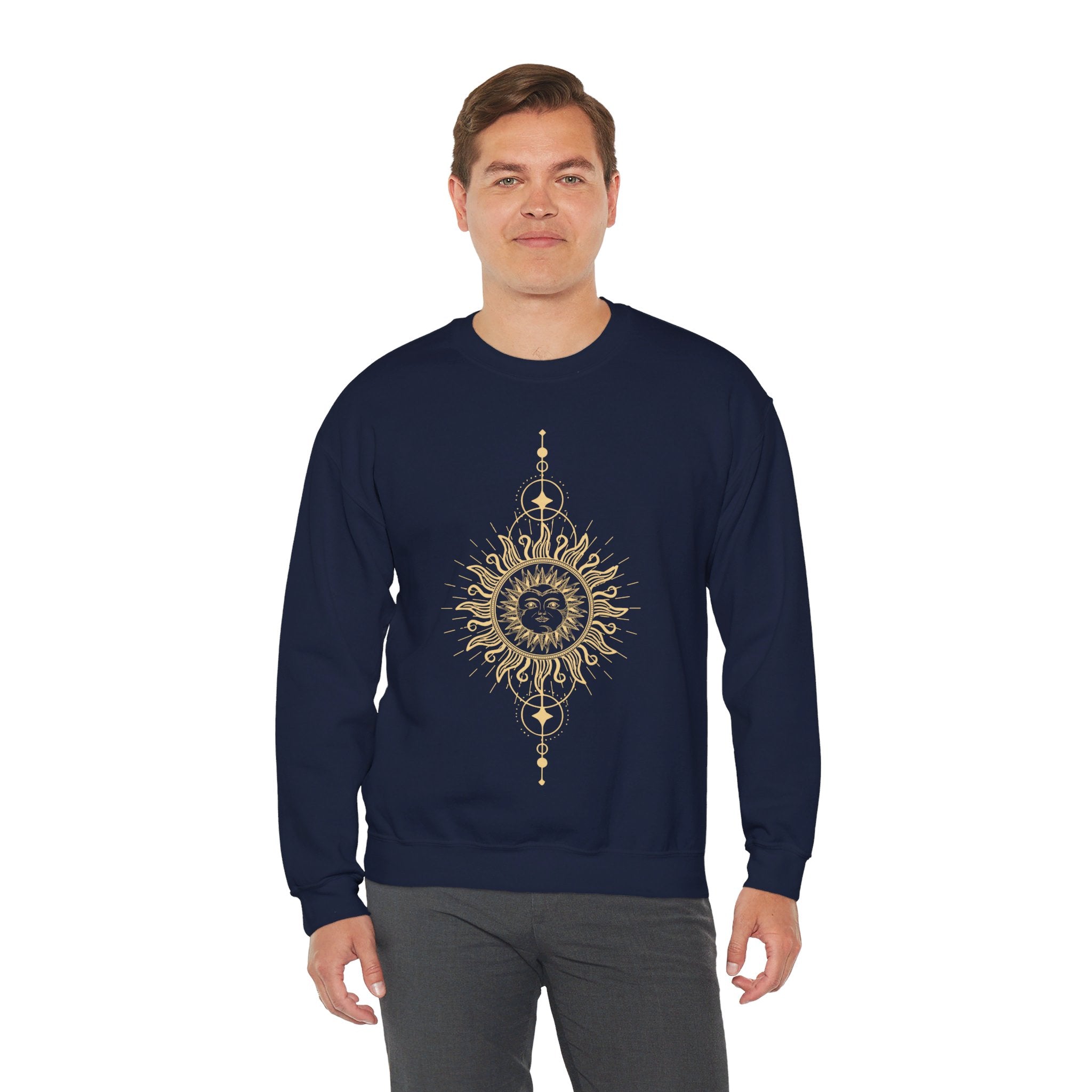 Stars Sweatshirt, Celestial Shirt, Minimalist Shirt, Sun & Moon Sweatshirt, Cute Moon Shirt, Astrology Shirt, Astronomy Shirt, Astrology Gifts