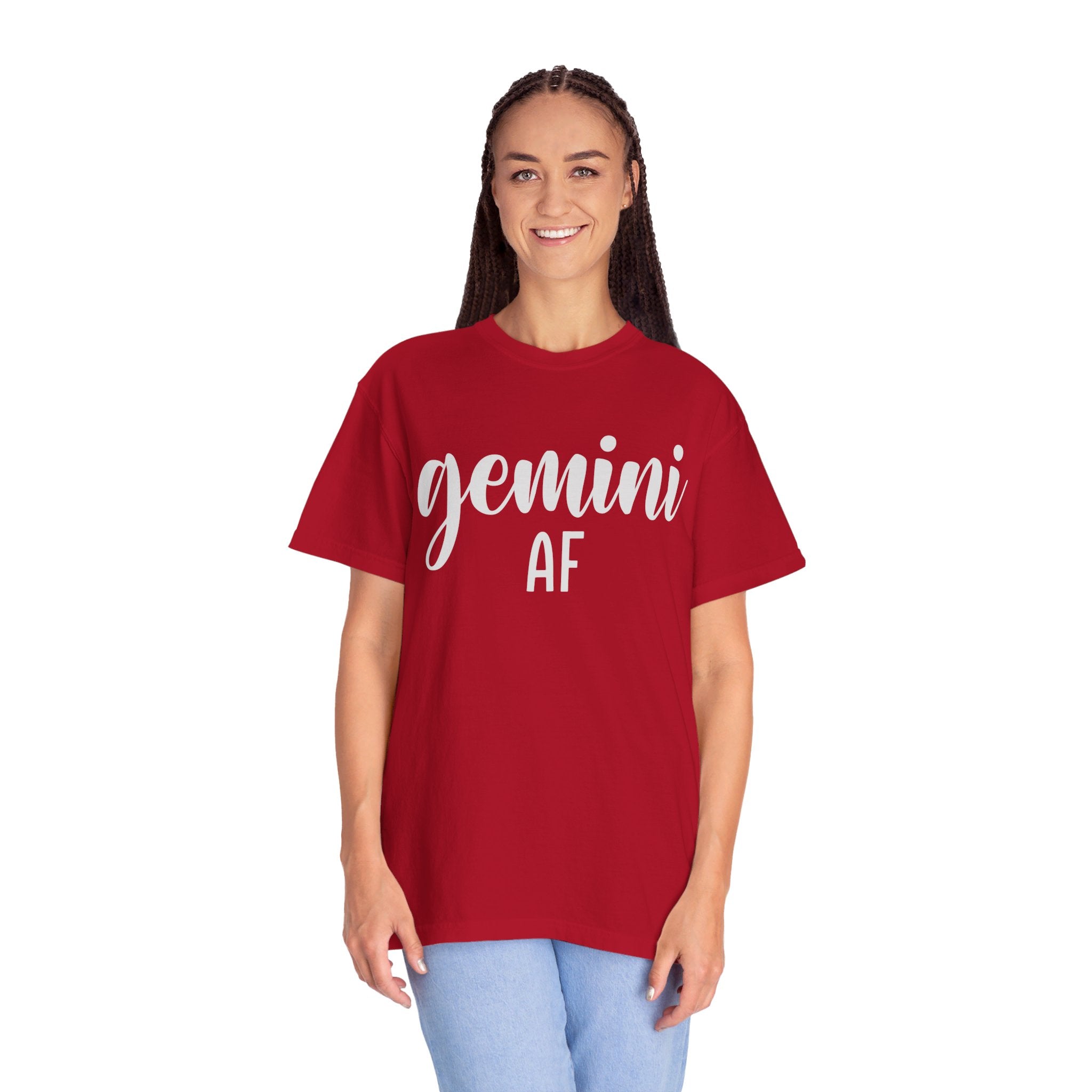 Gemini AF Shirt, Gemini Shirt, Gemini Sign Tshirt, Gemini Gifts, Gemini Birthday Gift, Zodiac Shirt, Astrology Shirt