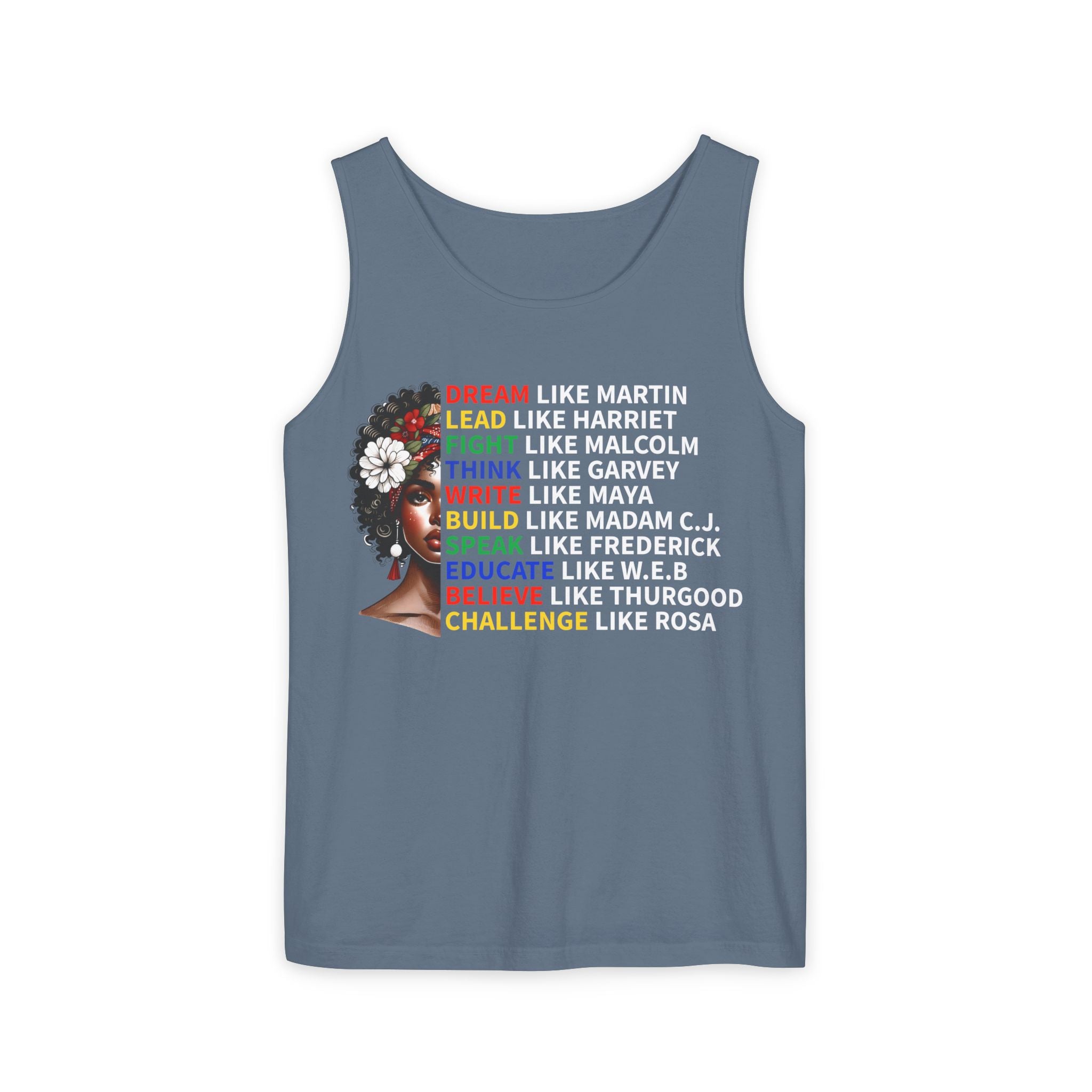 Dream Like Martin Tank Top, Black History Month Tank Top, Black Lives Matter, African American Equality Shirt, Racism, Black History Month Period