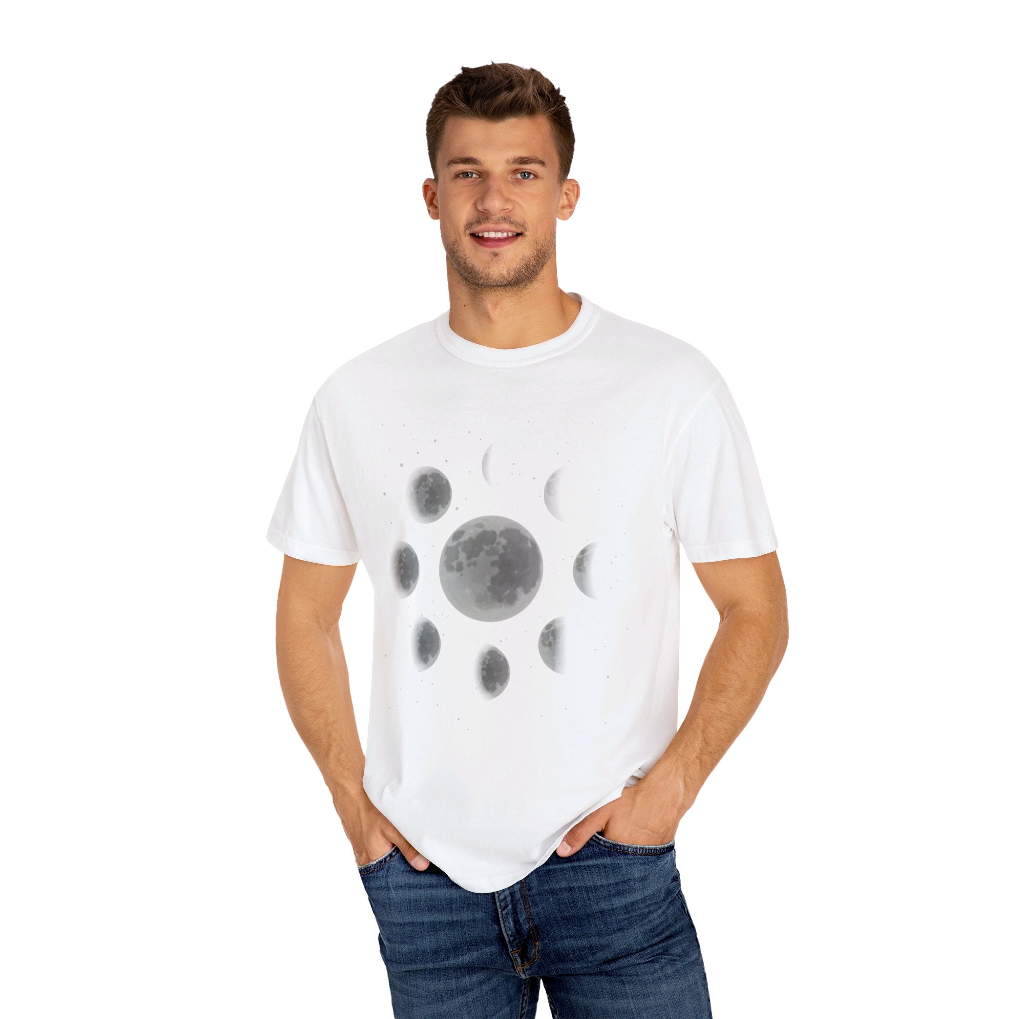 Moon Phase Lunar Shirt, Celestial Shirt, Astrology Tee, Spiritual Shirt, Aesthetic Shirt, Moon Shirt, Mystical Shirt, Astronomy Shirt