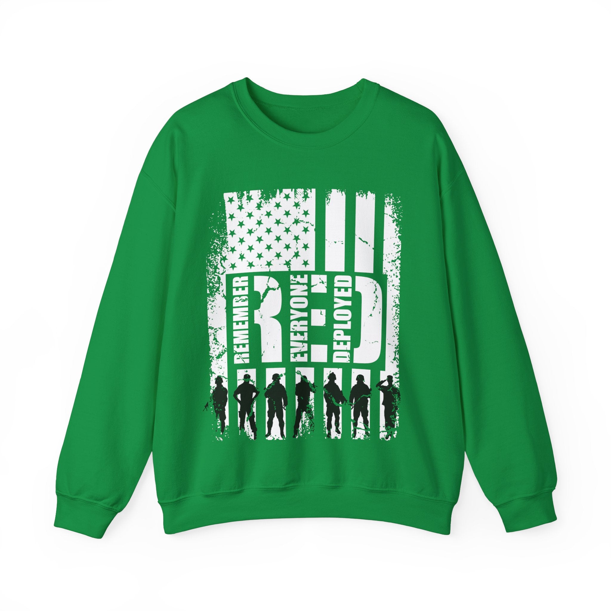 Red Friday Remember Everyone Deployed Sweatshirt, Red Friday Sweater, American Flag Us Veteran Sweatshirt, Red Friday Shirt, Veteran Shirt