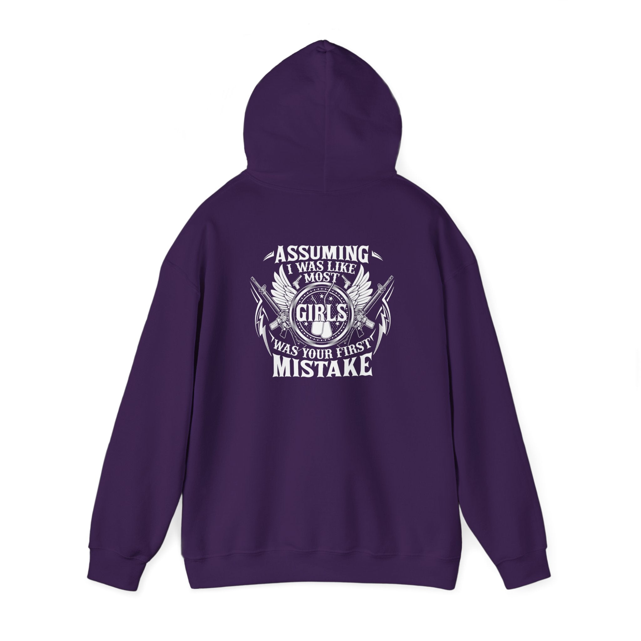 Assuming I Was Like Most Women Was Your First Mistake Hoodie, Gun Lover Shirt, Funny Women Shirt, Military Mom T Shirt, Sarcastic Shirt