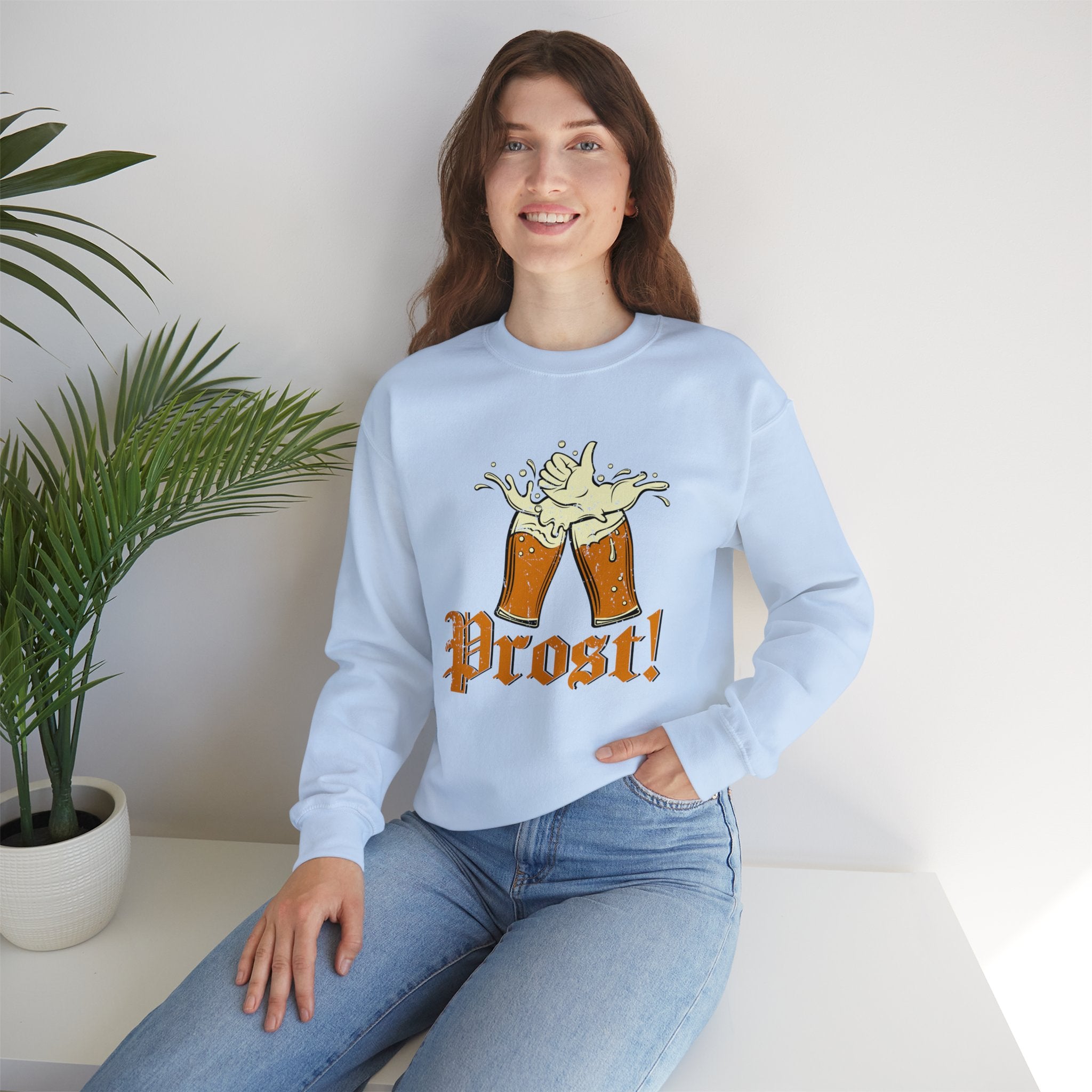 Oktoberfest Prost Sweatshirt, German Prost Shirt, Group Matching Day Drinking Tee, Beer Lover Gift Midwest Festival Top